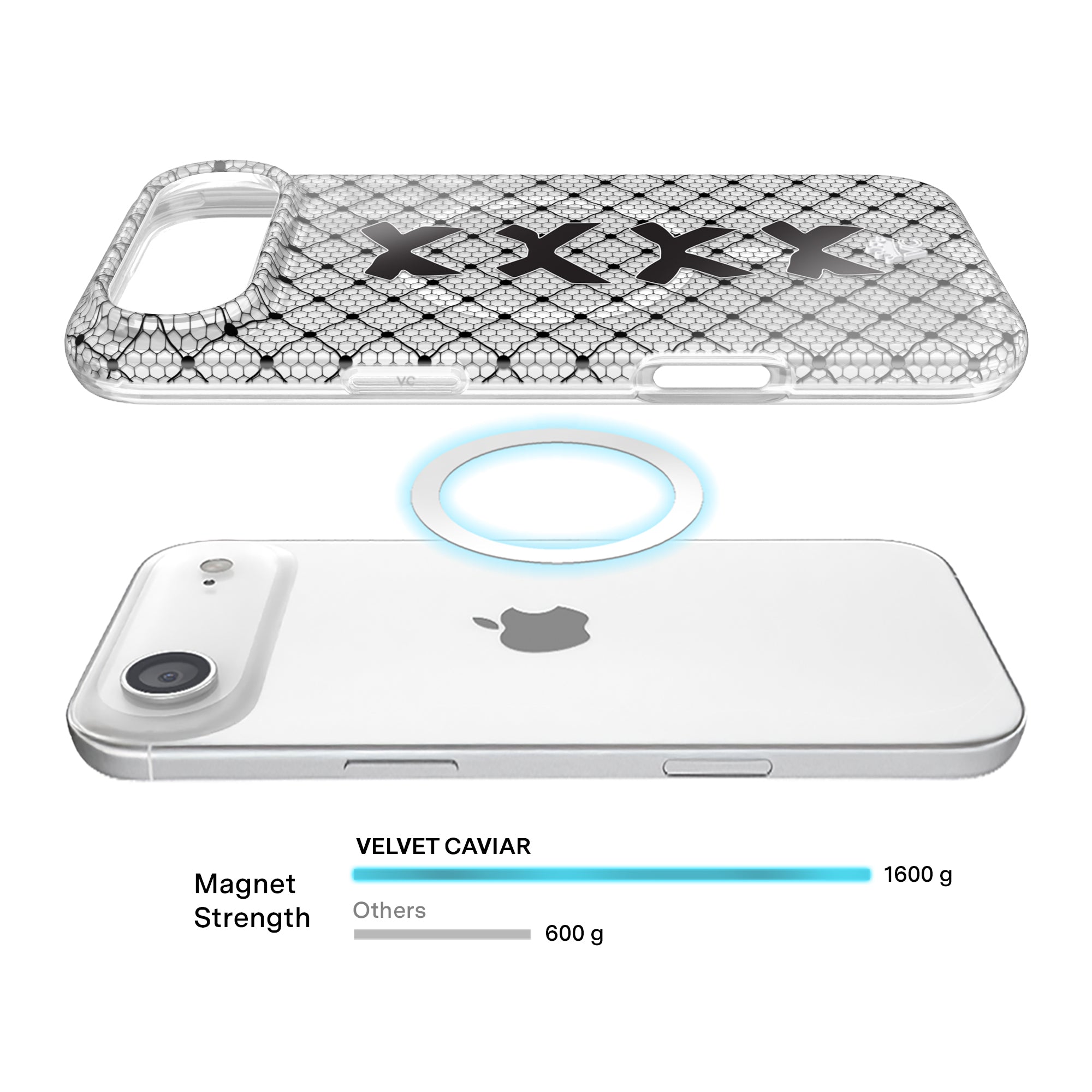 Lacy Black Bows iPhone Case