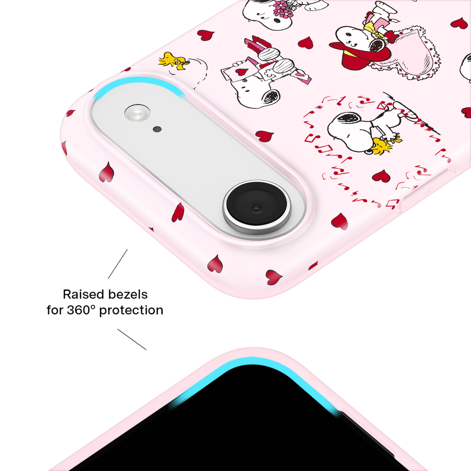 Snoopy Lovely Moods iPhone Case