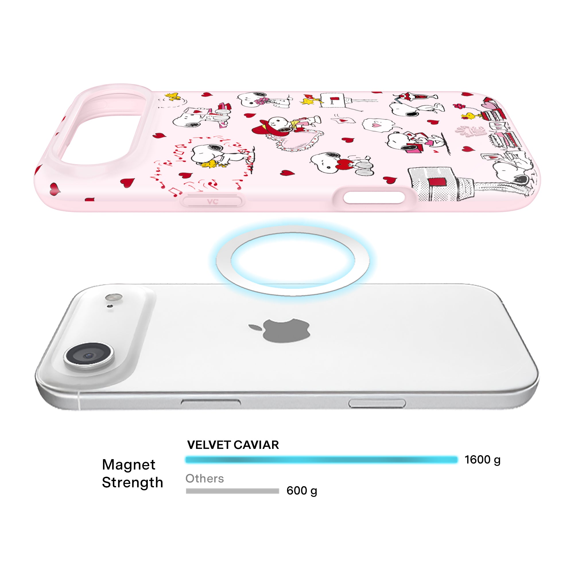 Snoopy Lovely Moods iPhone Case