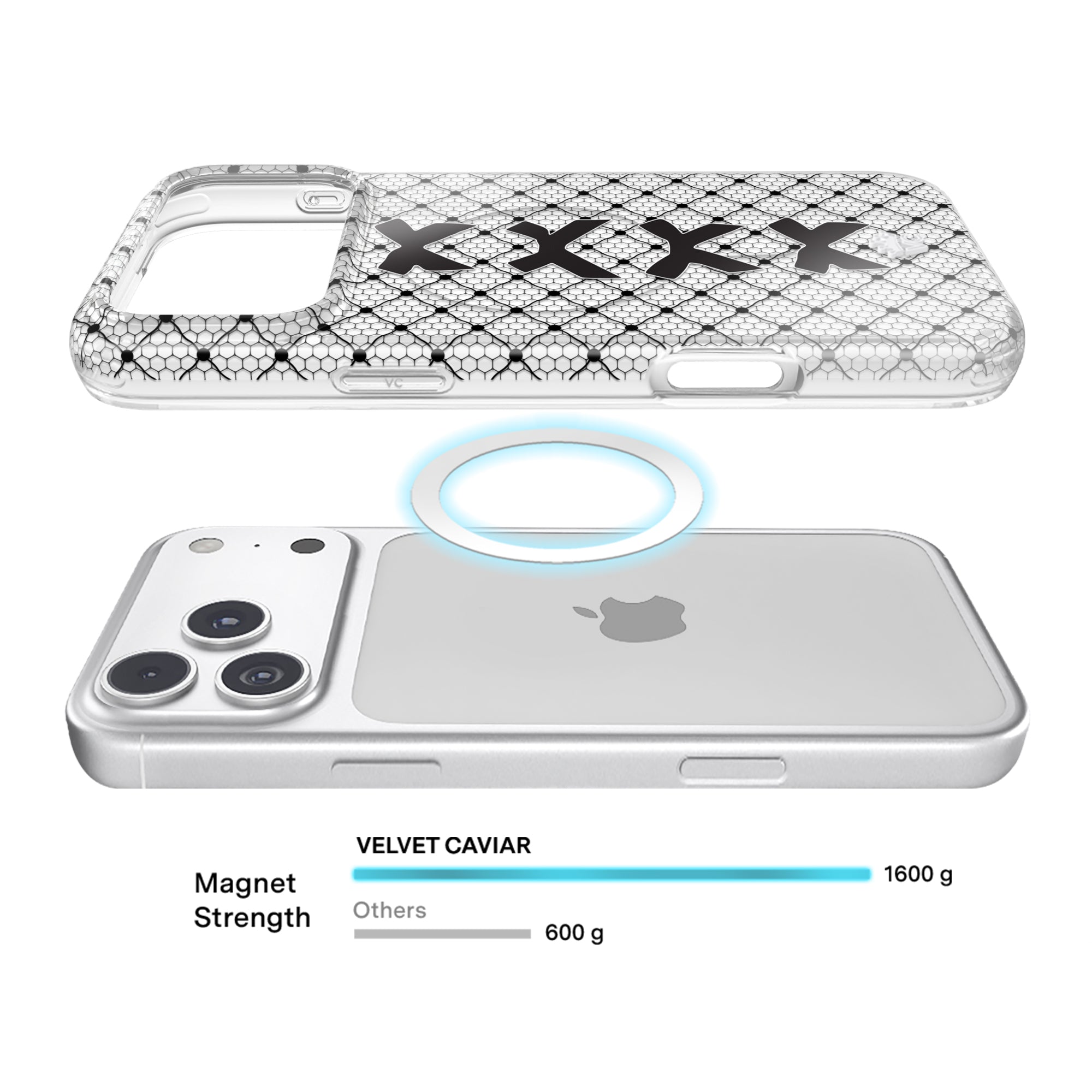 Lacy Black Bows iPhone Case