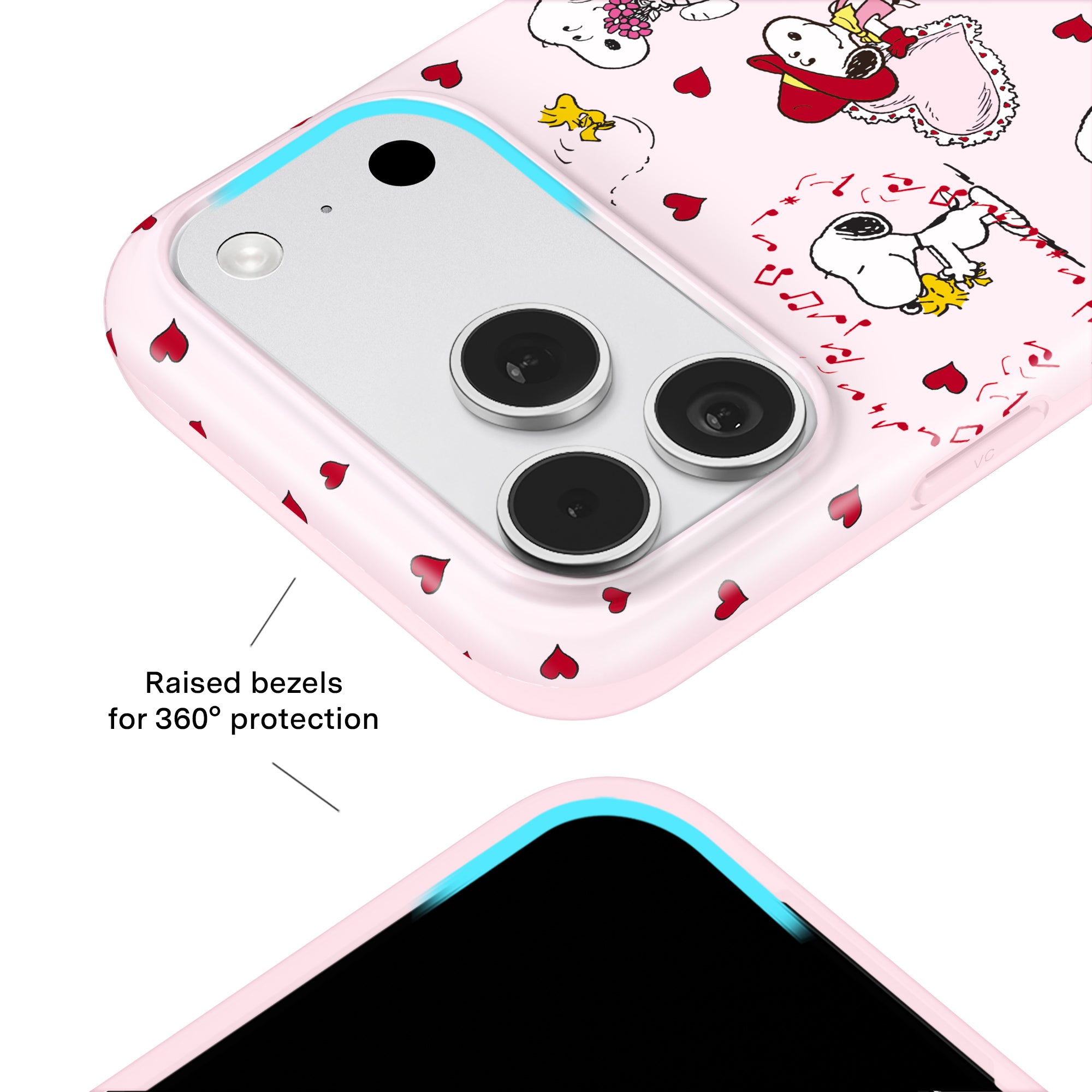 Snoopy Lovely Moods iPhone Case