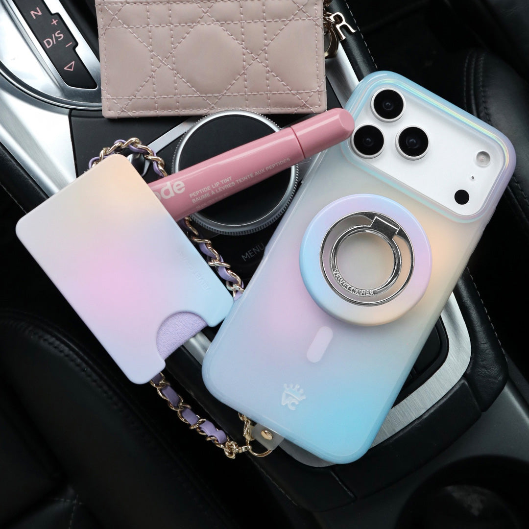 Jelly Glow Aura MagSafe Wallet
