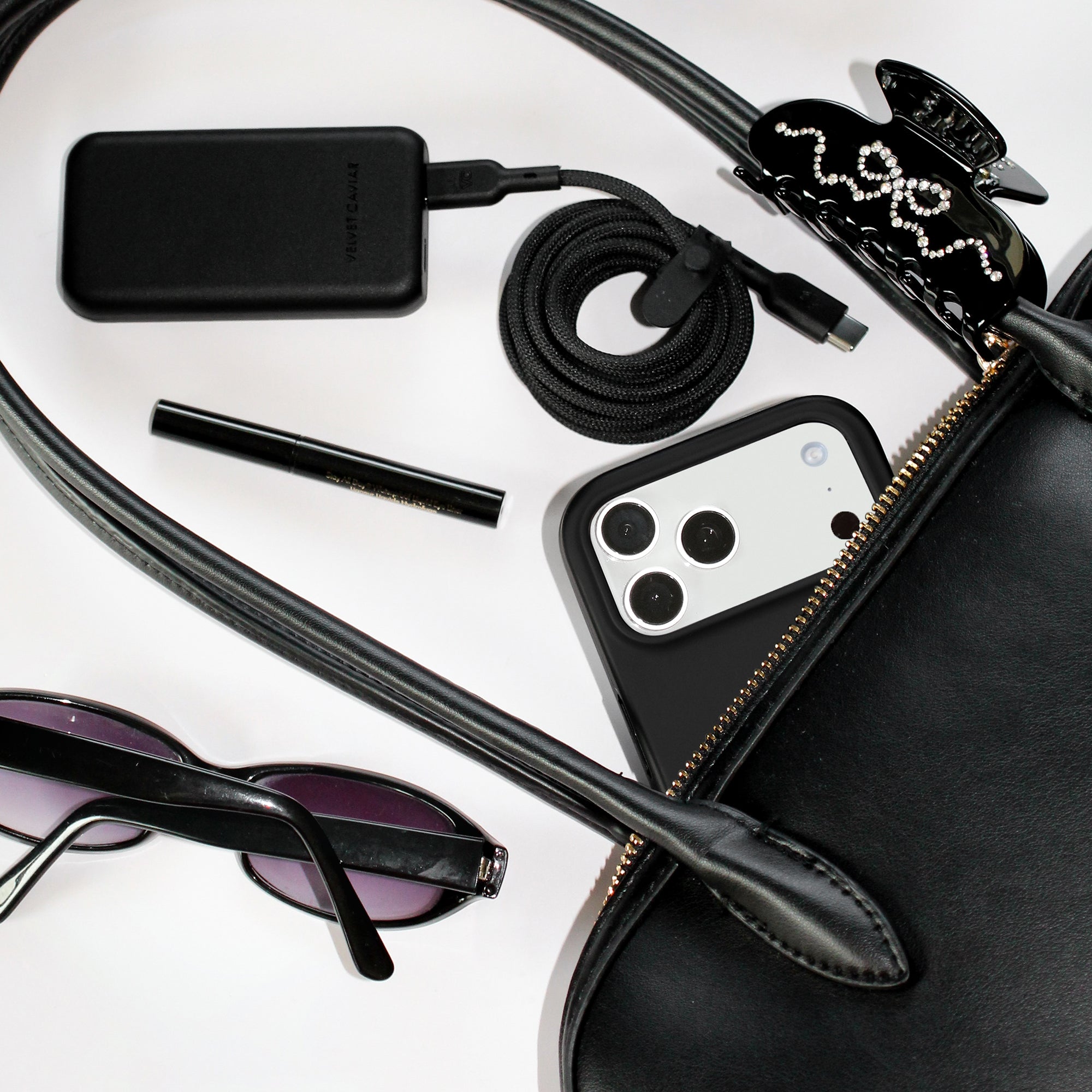 Black Fast Charging Cable, 6ft USB-C