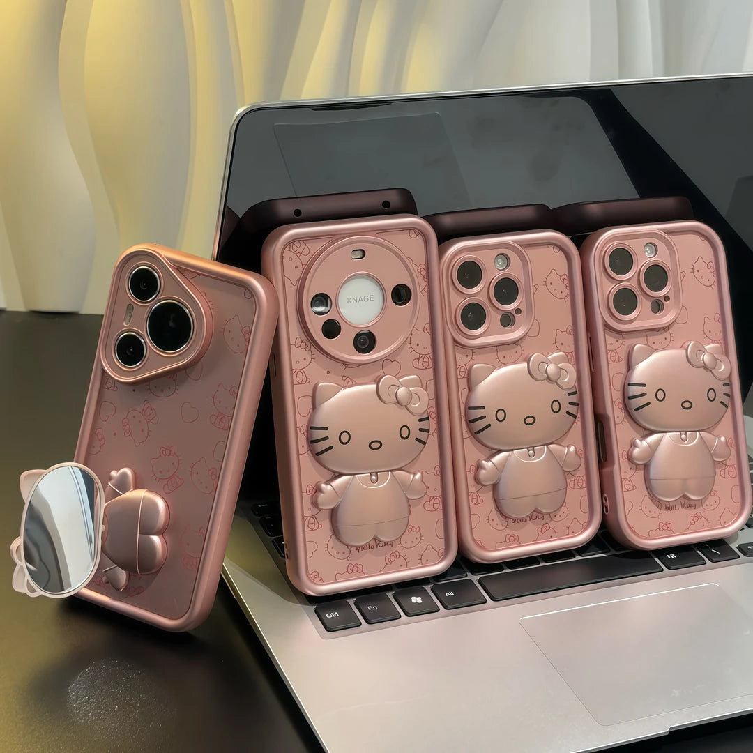 Hello Kitty Mirror Stand Phone Case