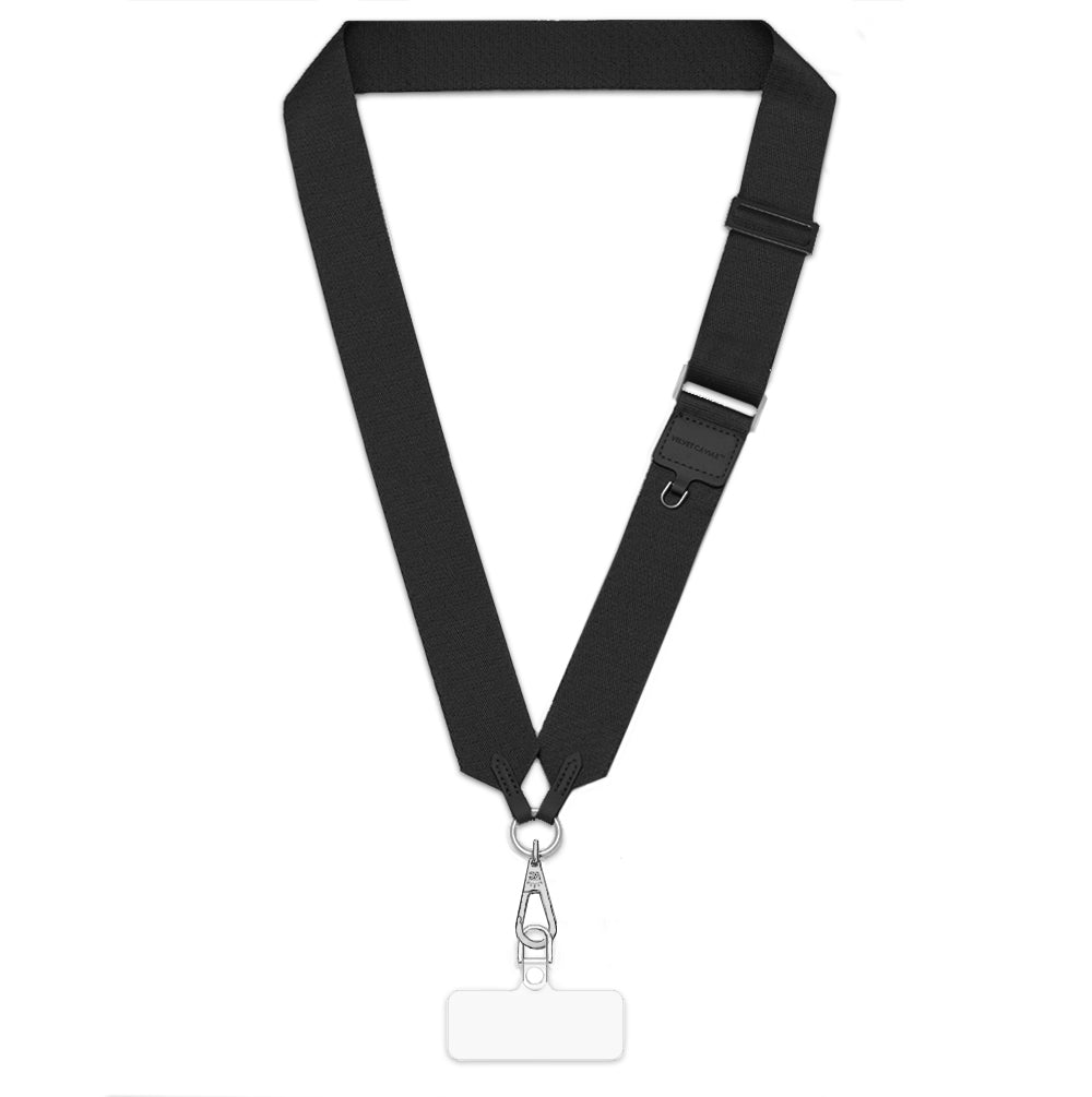 Black Utility Phone Crossbody Strap