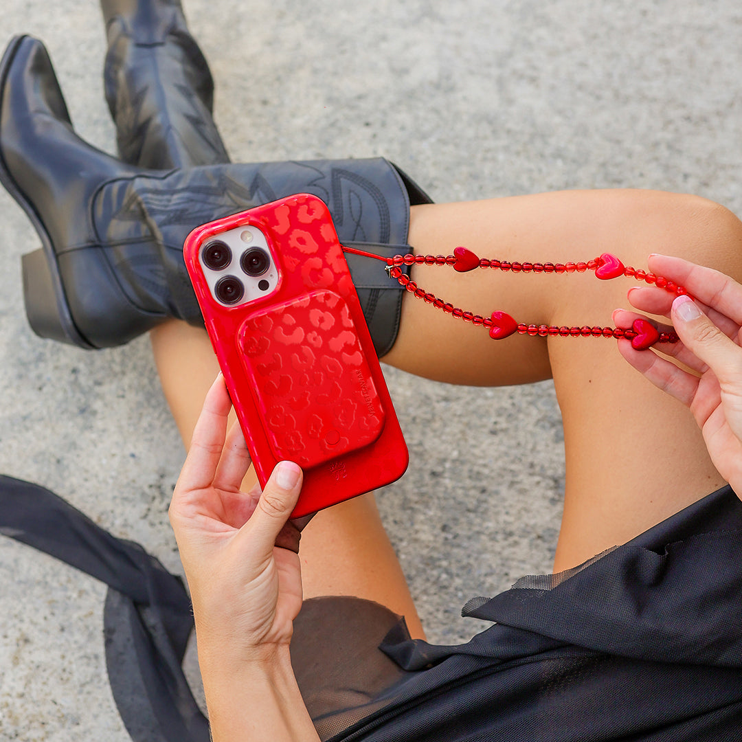 Red Hot Leopard MagSafe Battery Power Pack