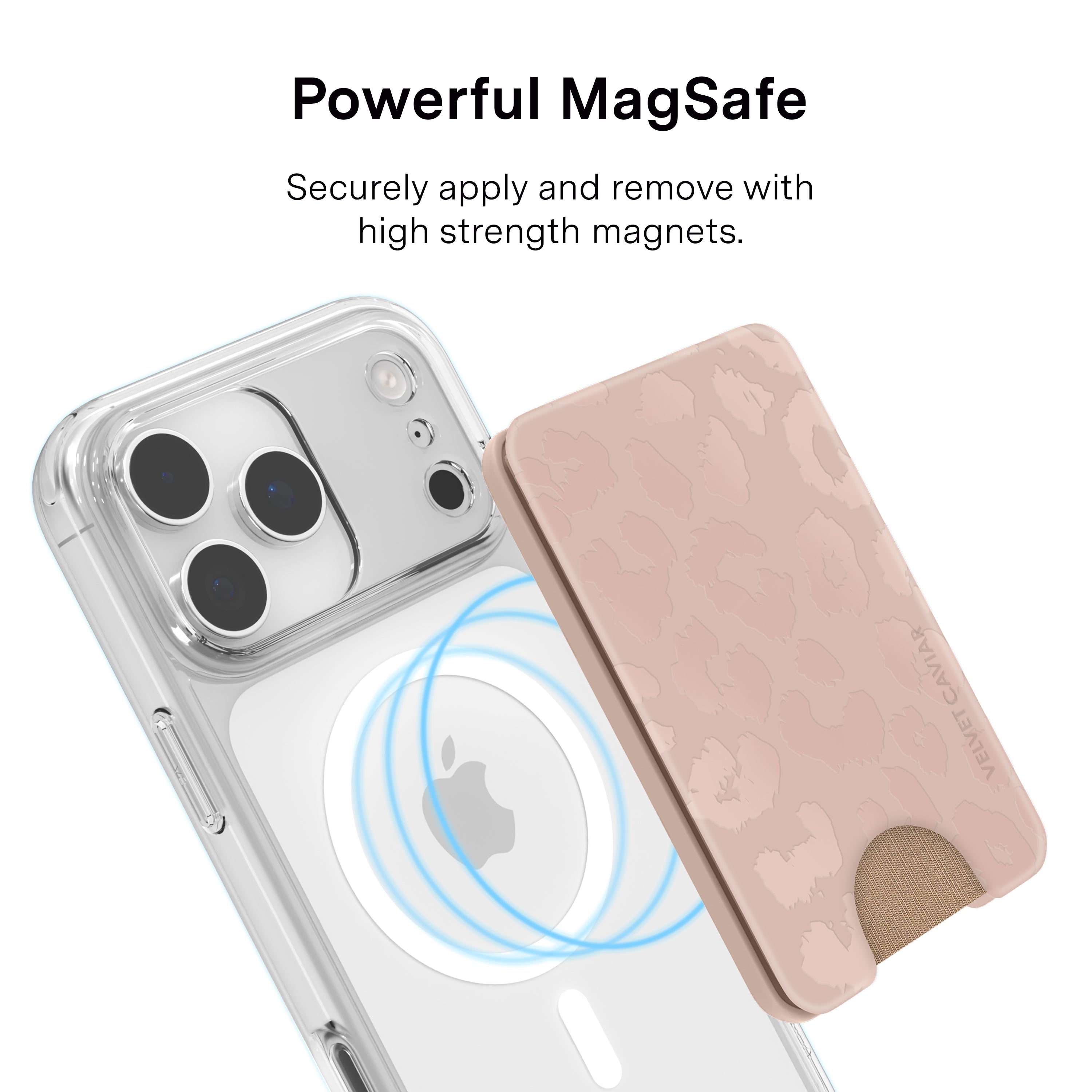 Nude Leopard MagSafe Wallet