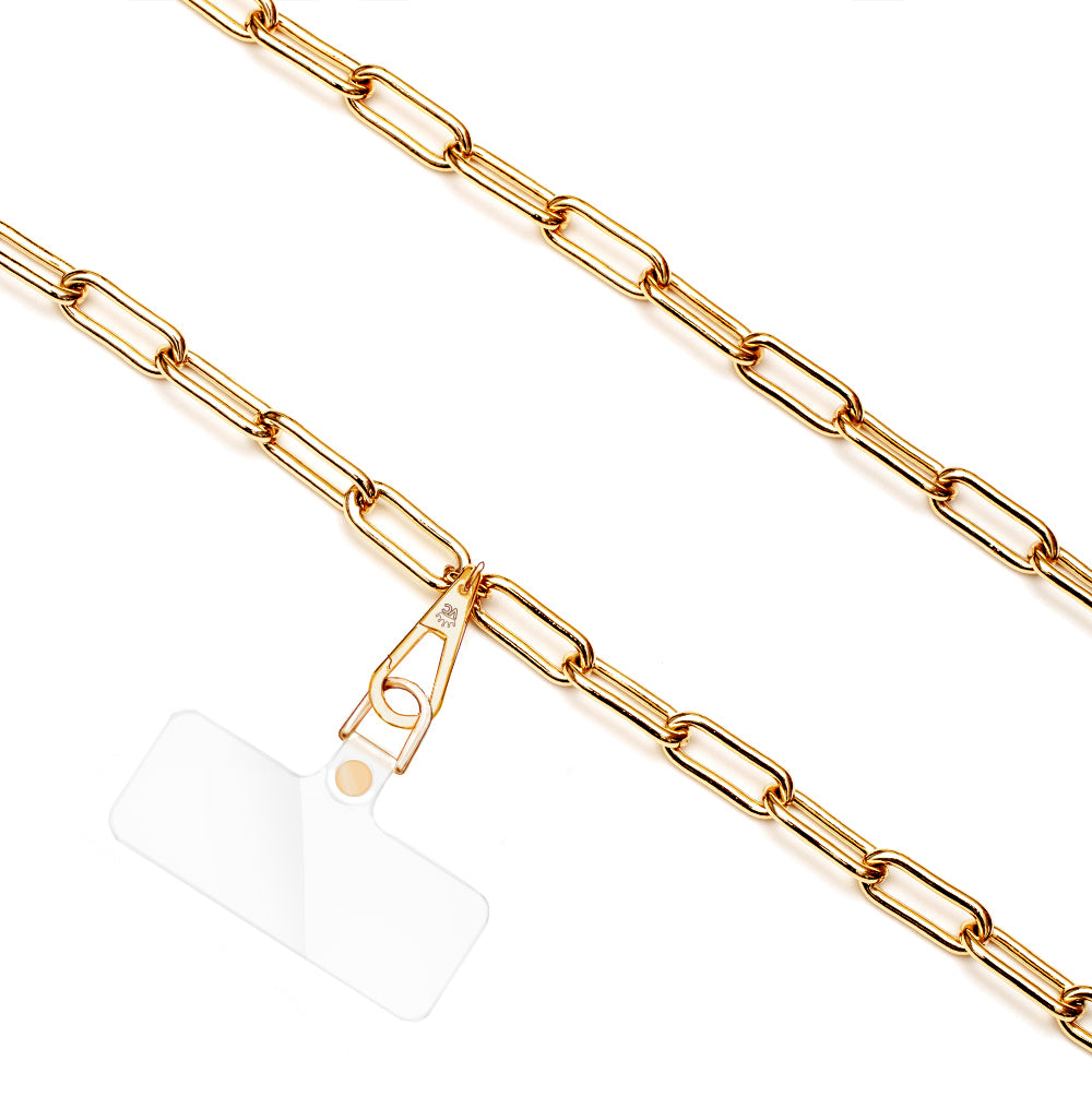 Gold Chain Phone Crossbody Strap