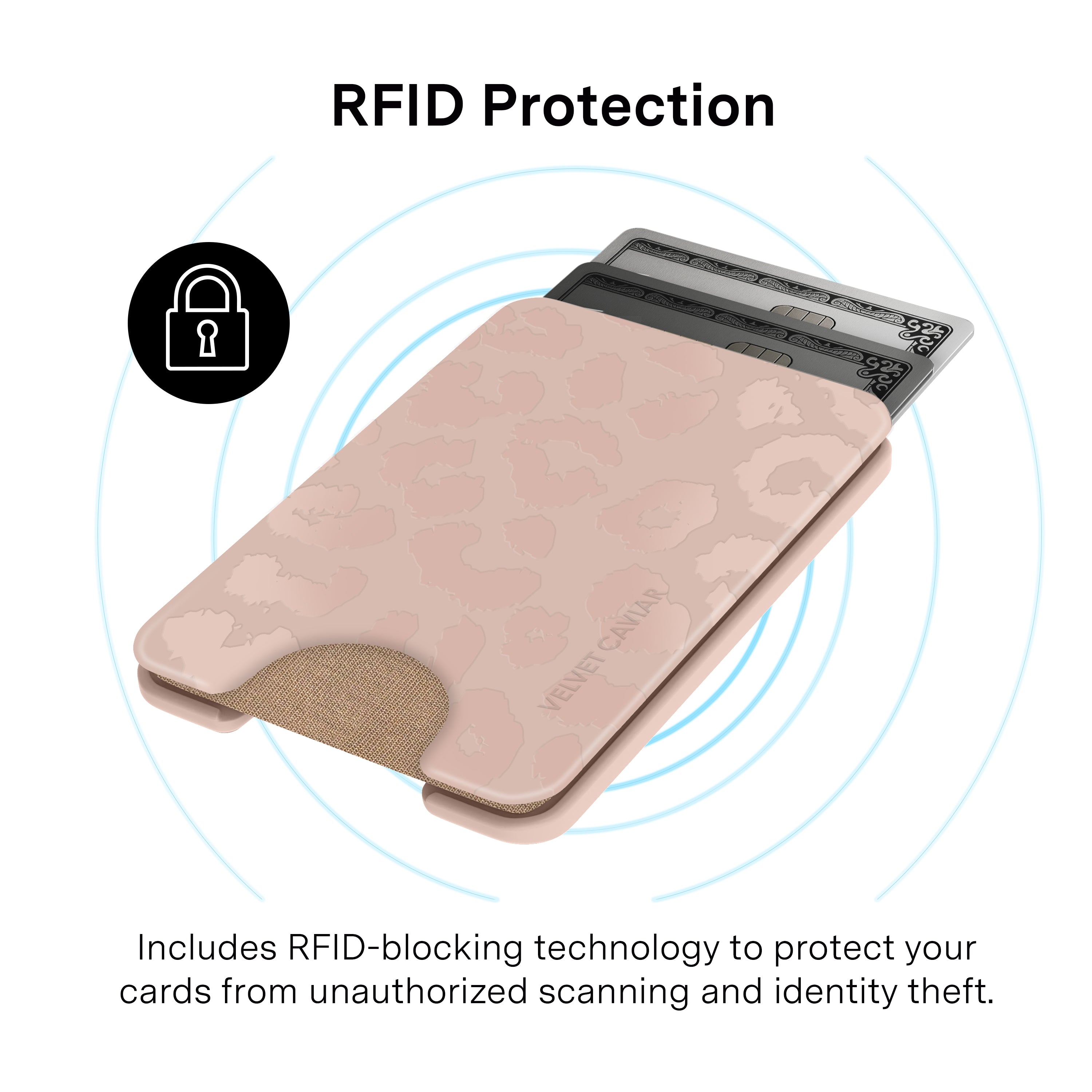 Nude Leopard MagSafe Wallet