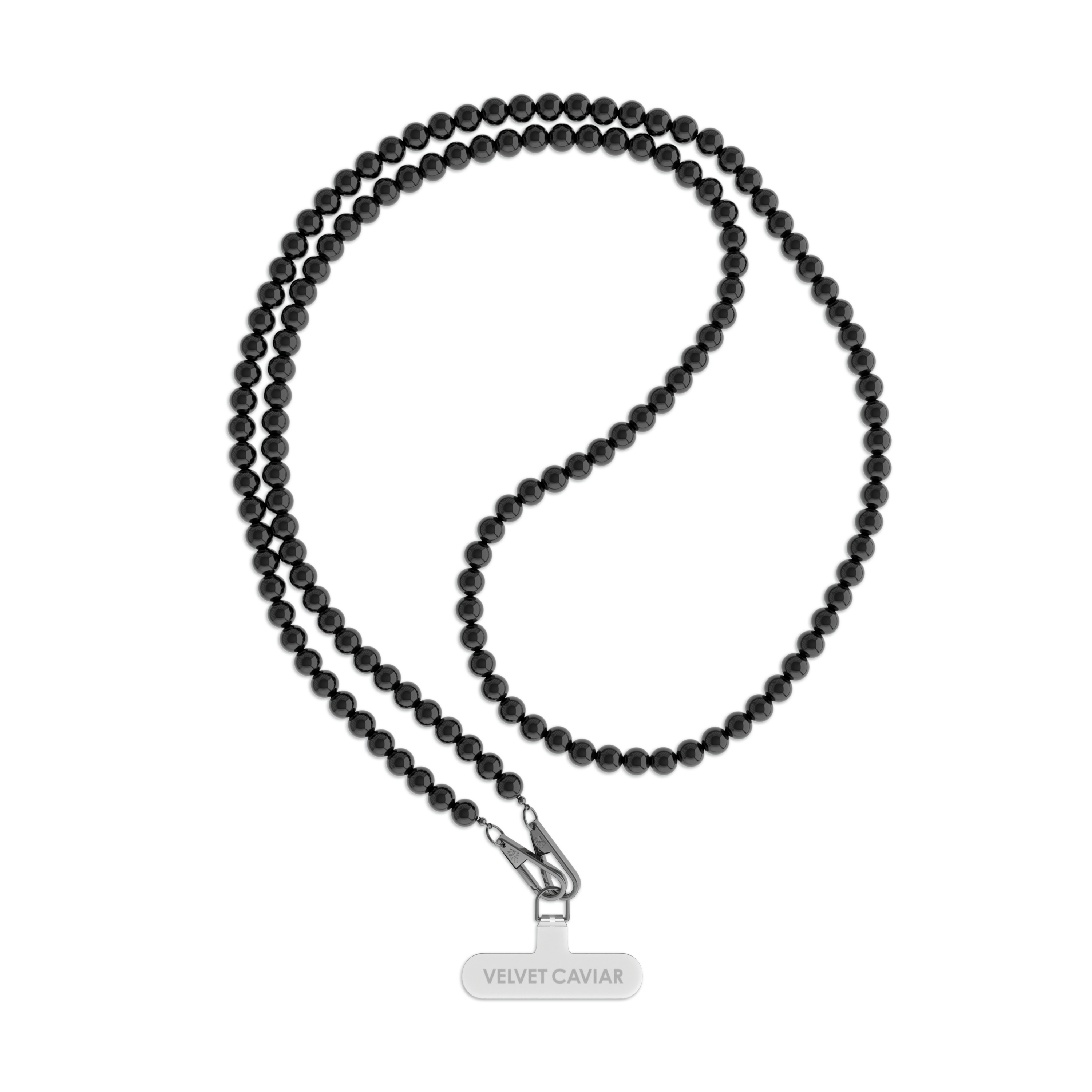 Black Pearl Phone Crossbody Strap