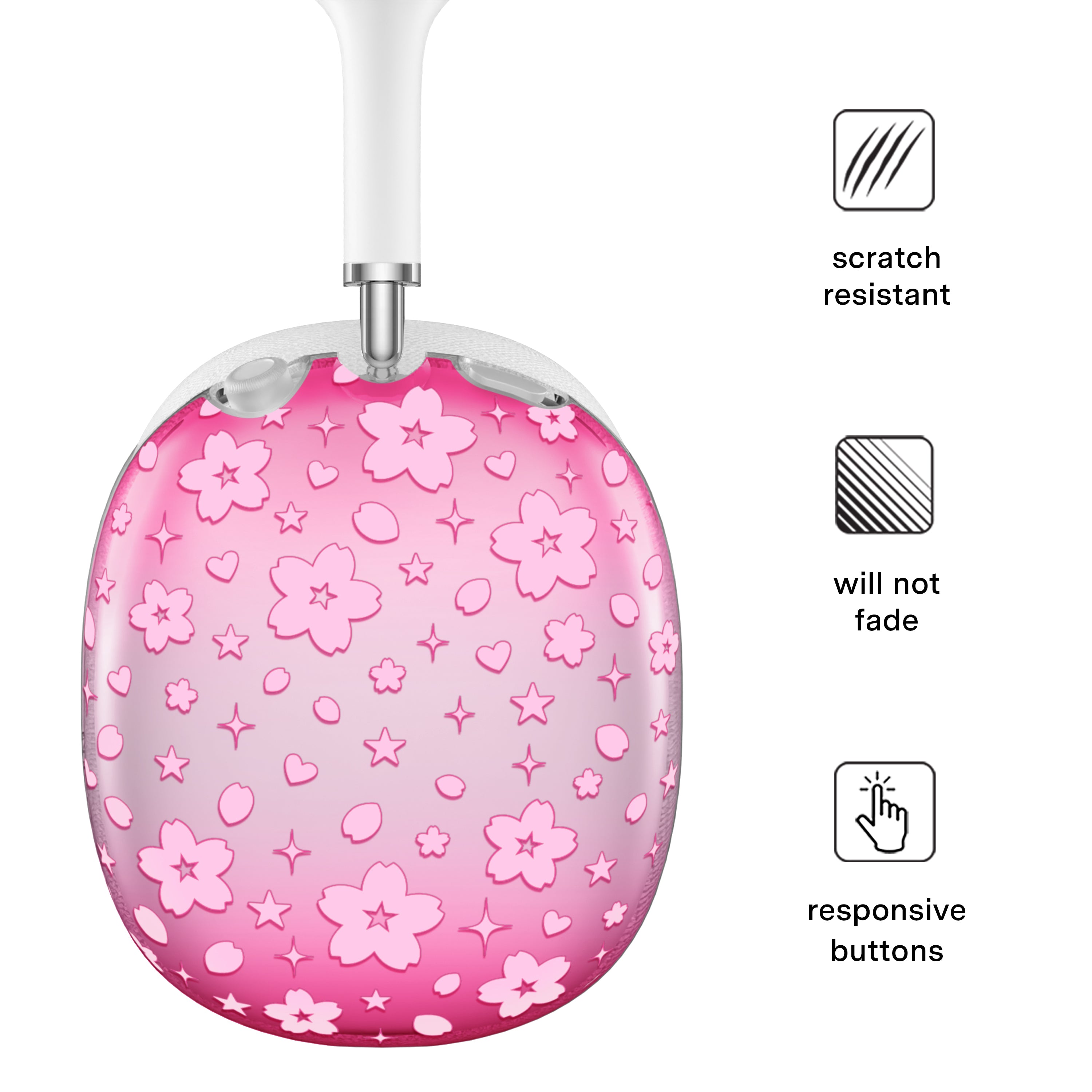 Pink Cherry Blossom AirPod Max Case