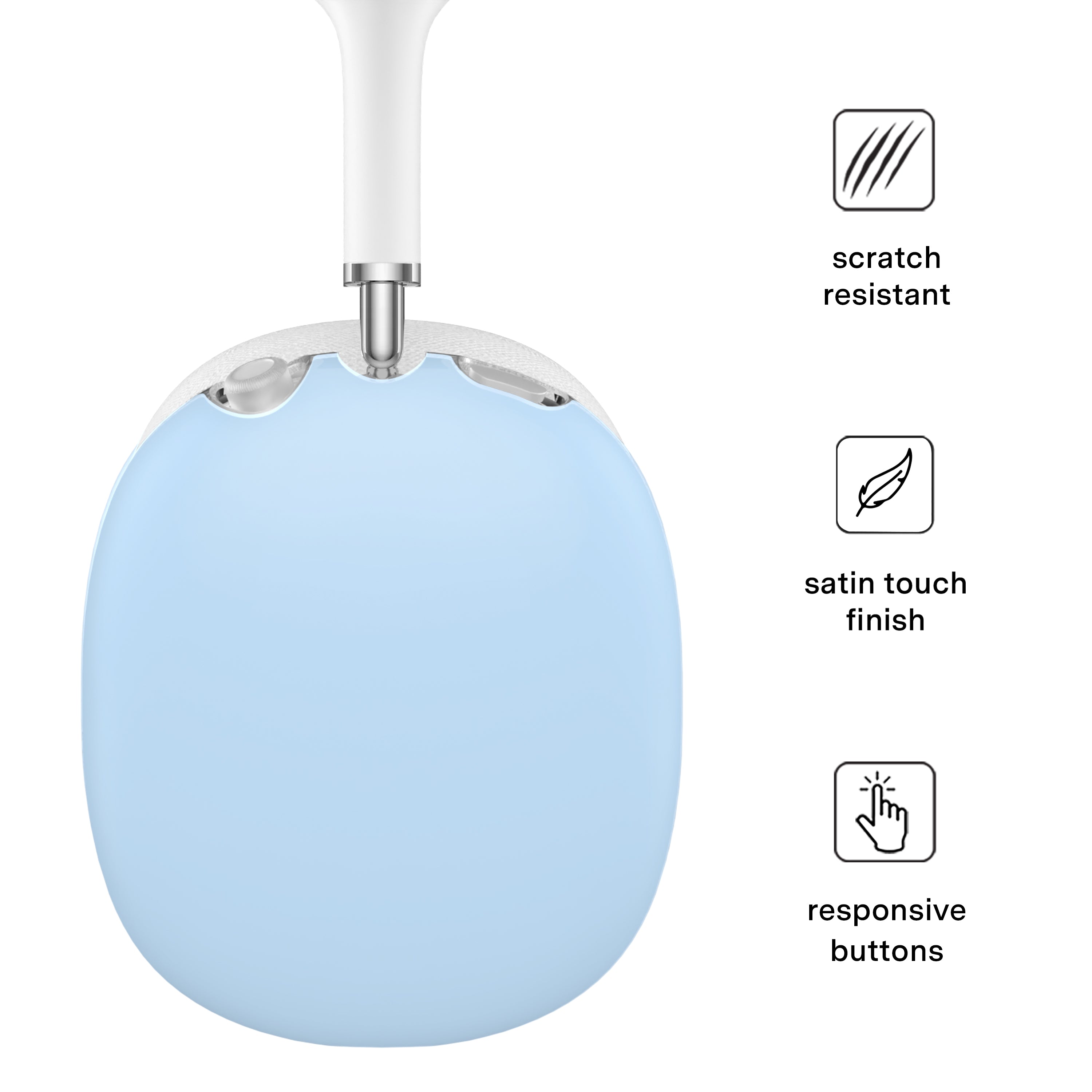 Cotton Candy Blue AirPod Max Case
