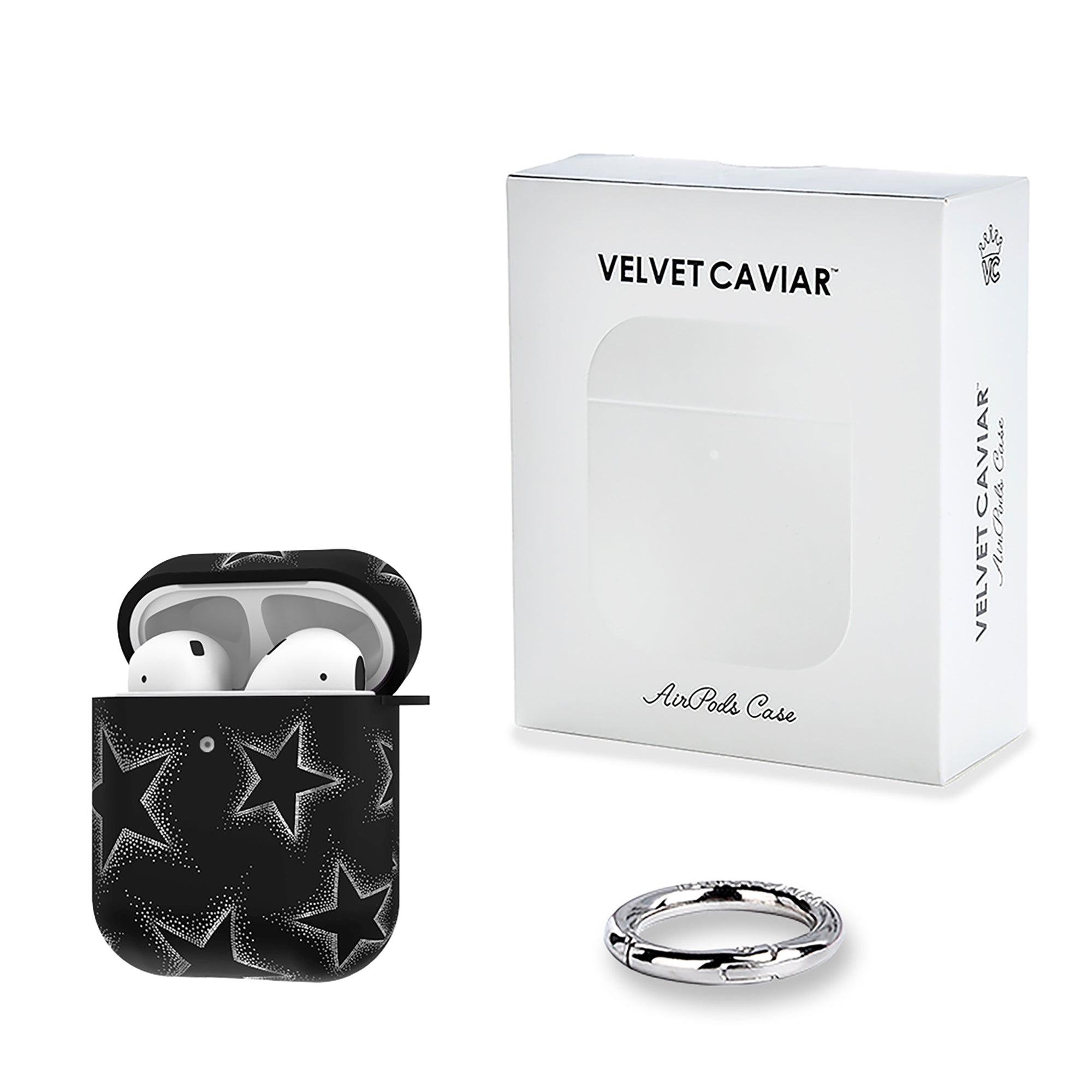 Chrome Stars AirPod Case