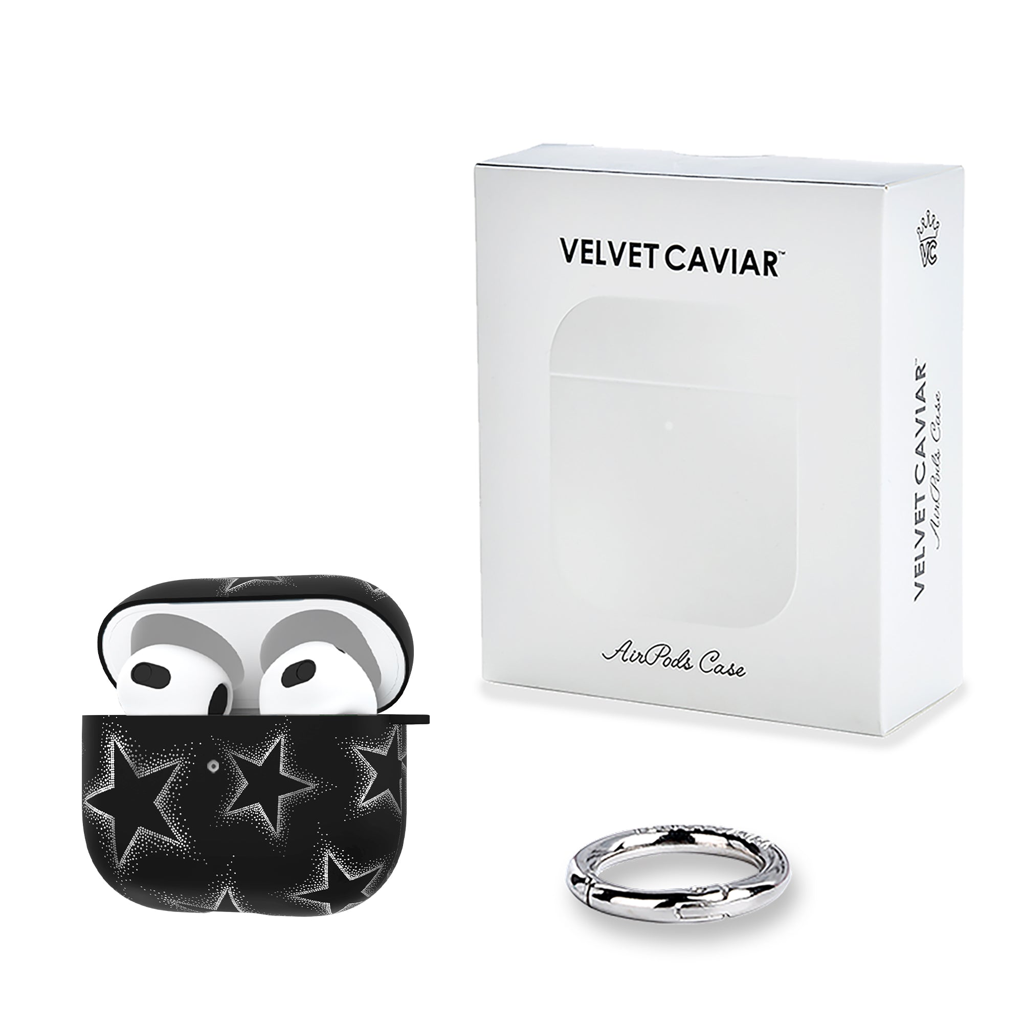 Chrome Stars AirPod Case