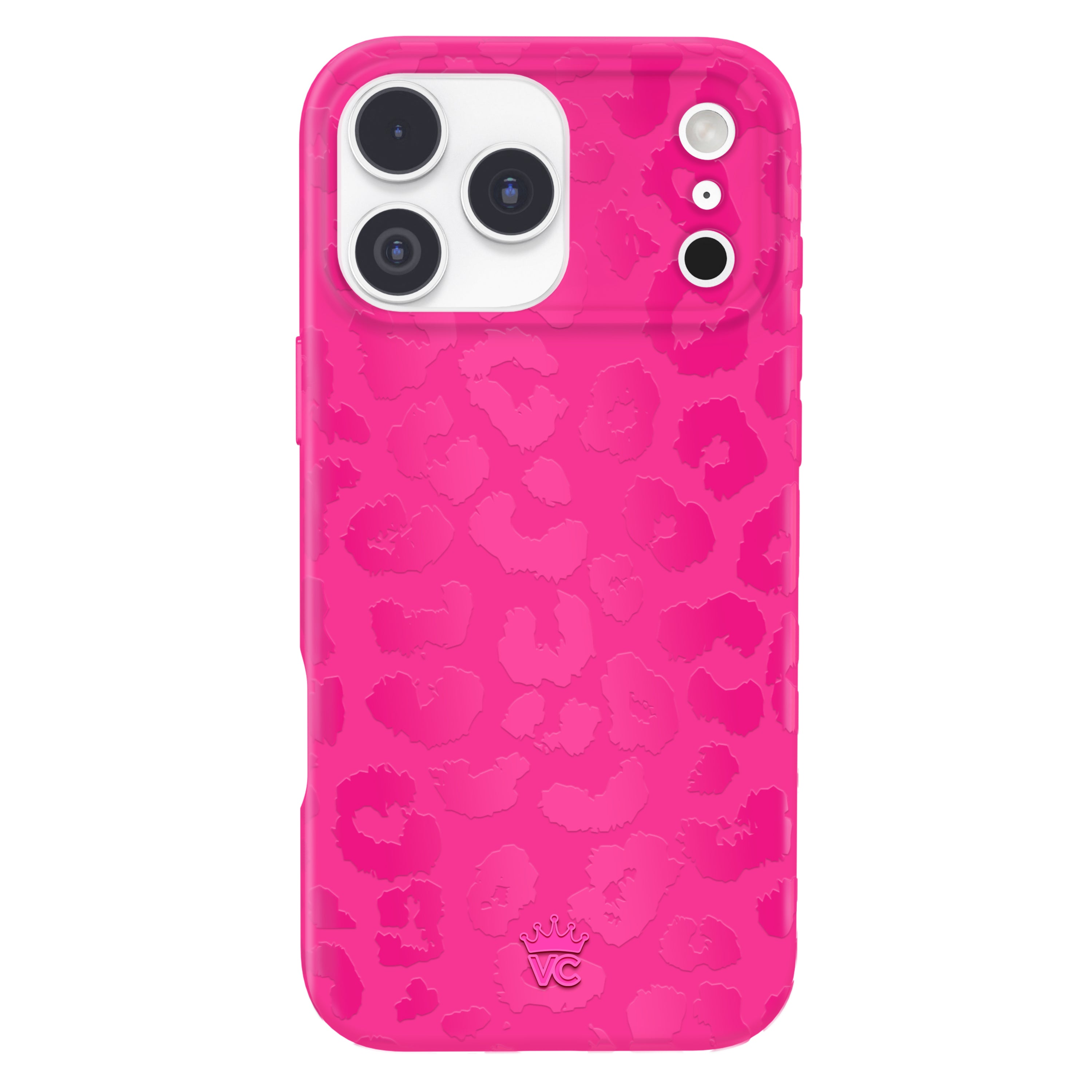 Even Hotter Pink Leopard iPhone Case