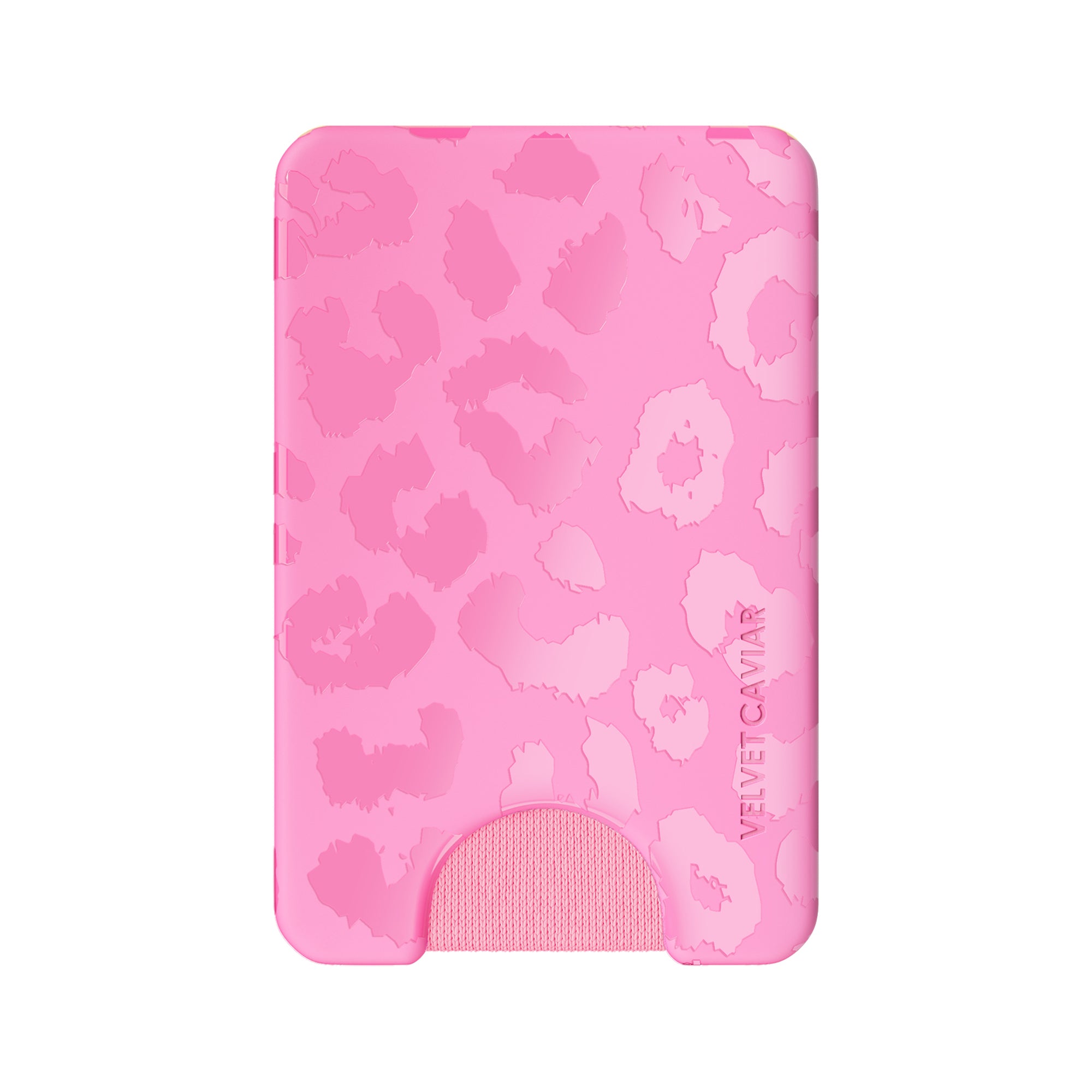 Hot Pink Leopard MagSafe Wallet