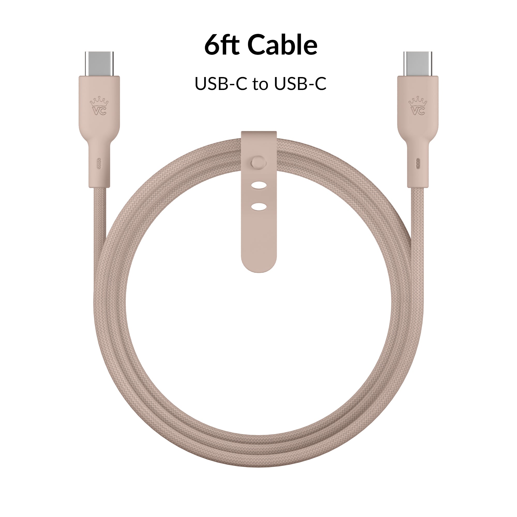 Iced Chai Fast Charging Cable, 6ft USB-C