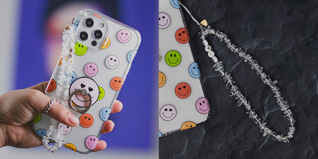 Clear Phone Charm
