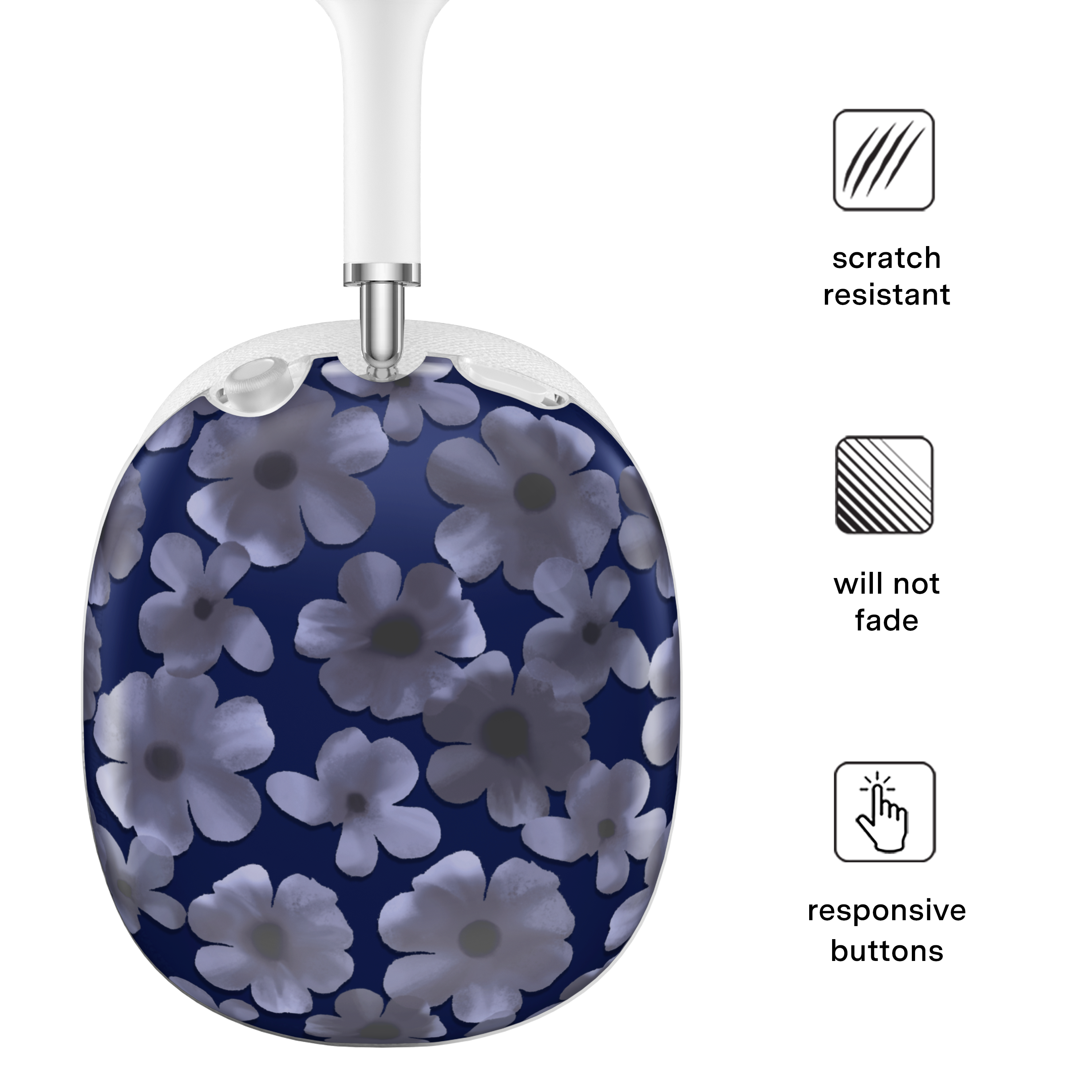 Midnight Blossom AirPod Max Case
