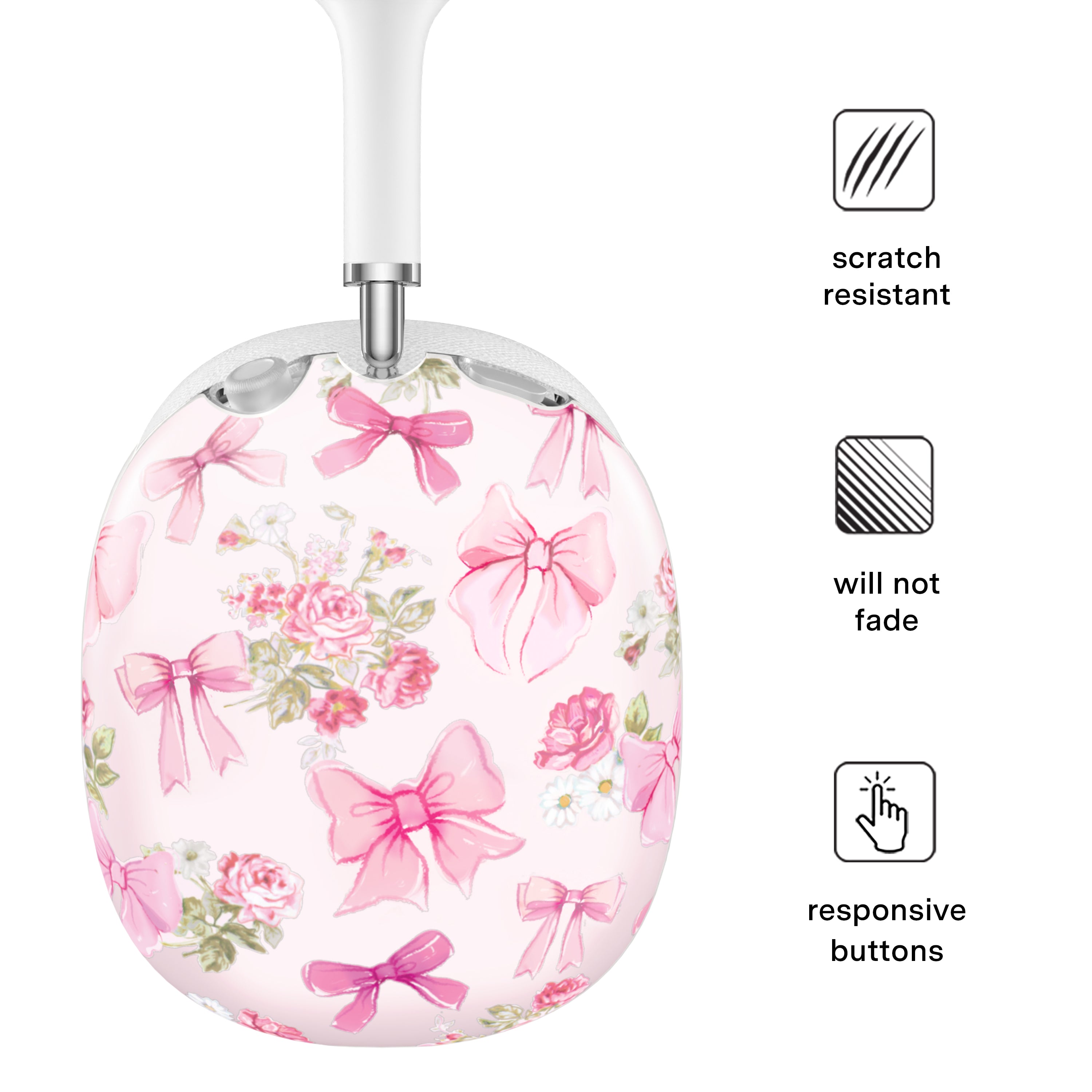 Posie Pink Bow AirPod Max Case