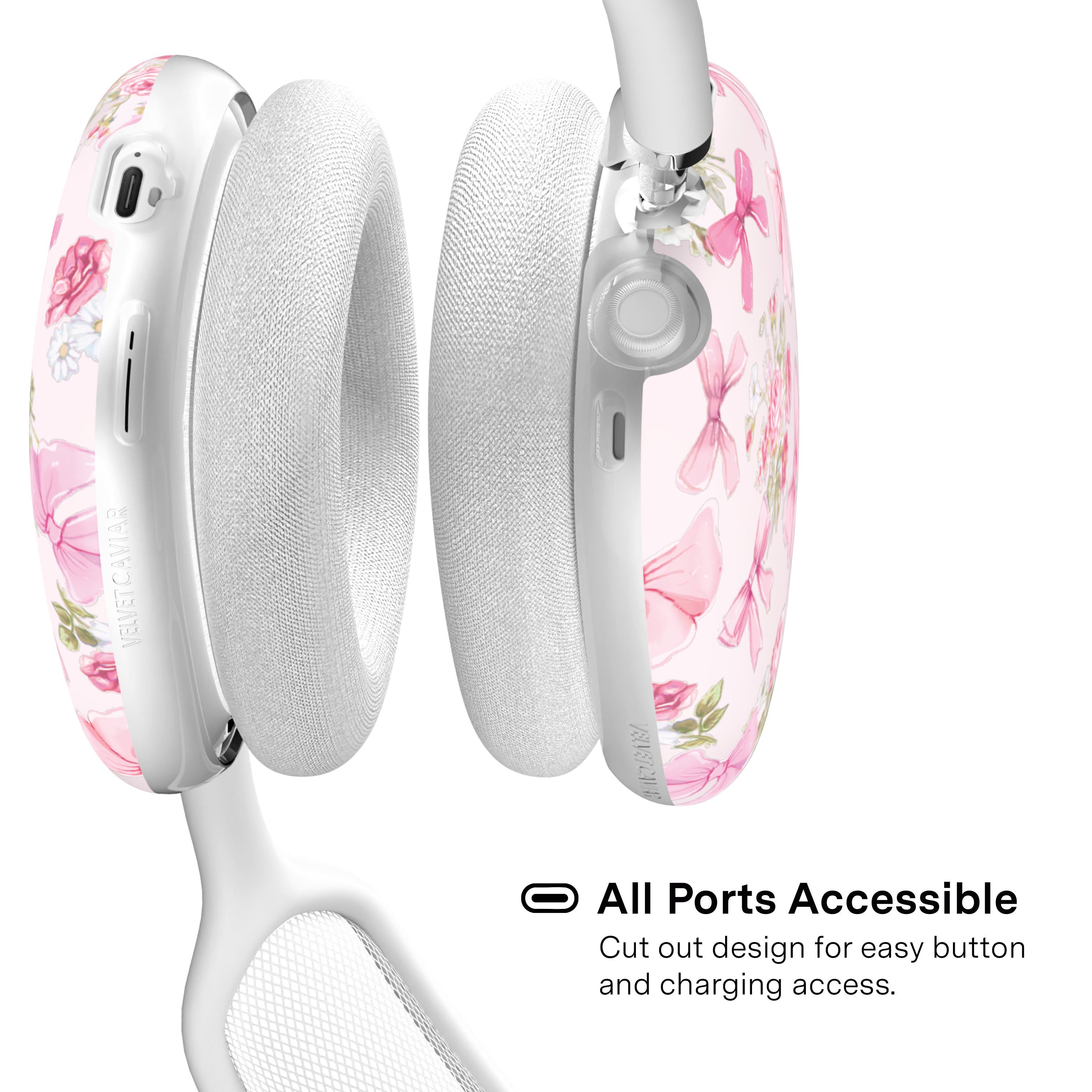 Posie Pink Bow AirPod Max Case