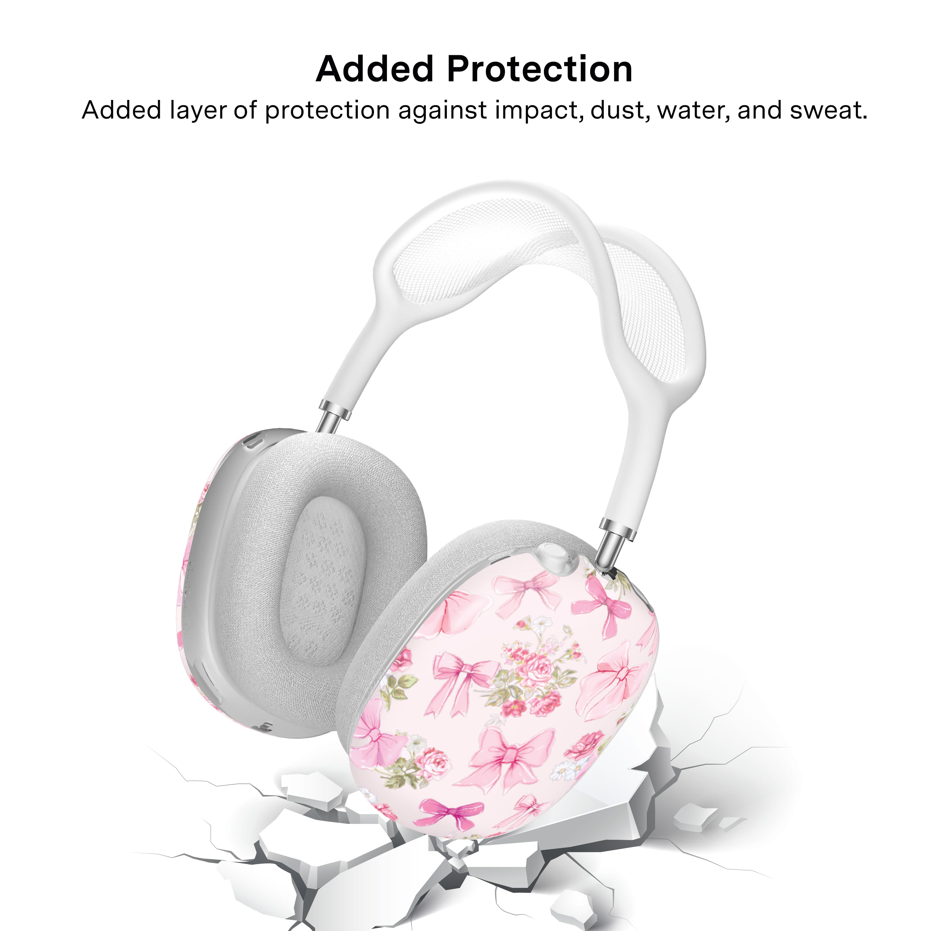 Posie Pink Bow AirPod Max Case