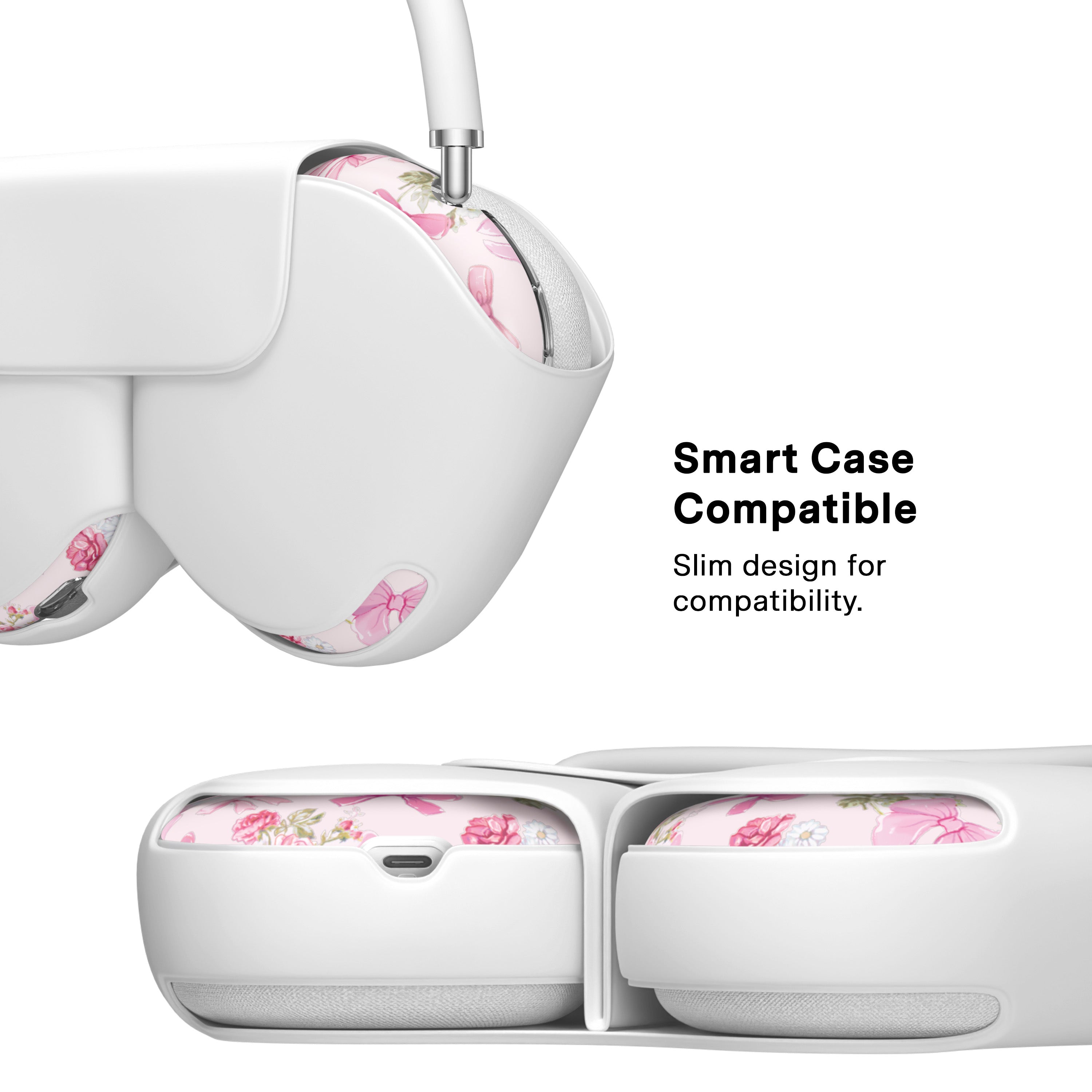 Posie Pink Bow AirPod Max Case