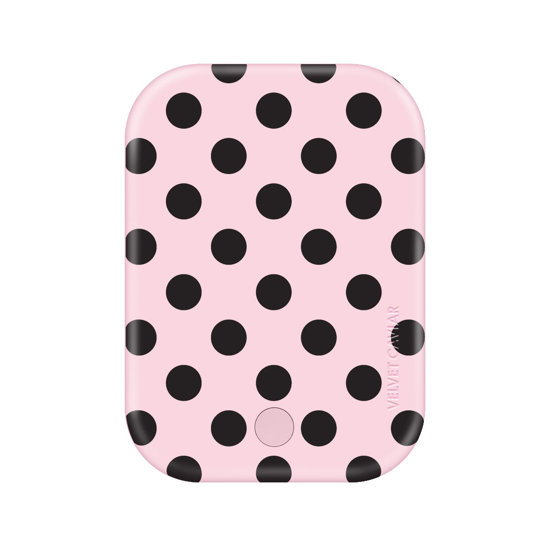 Princess Pink Polka Dot MagSafe Battery Power Pack