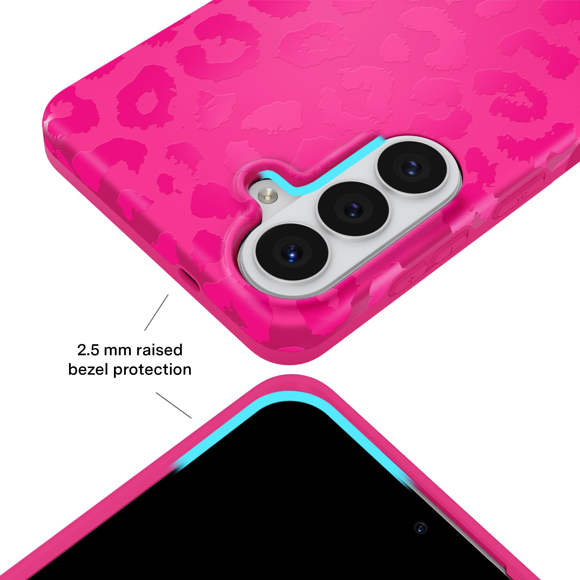 Even Hotter Pink Leopard Samsung Case