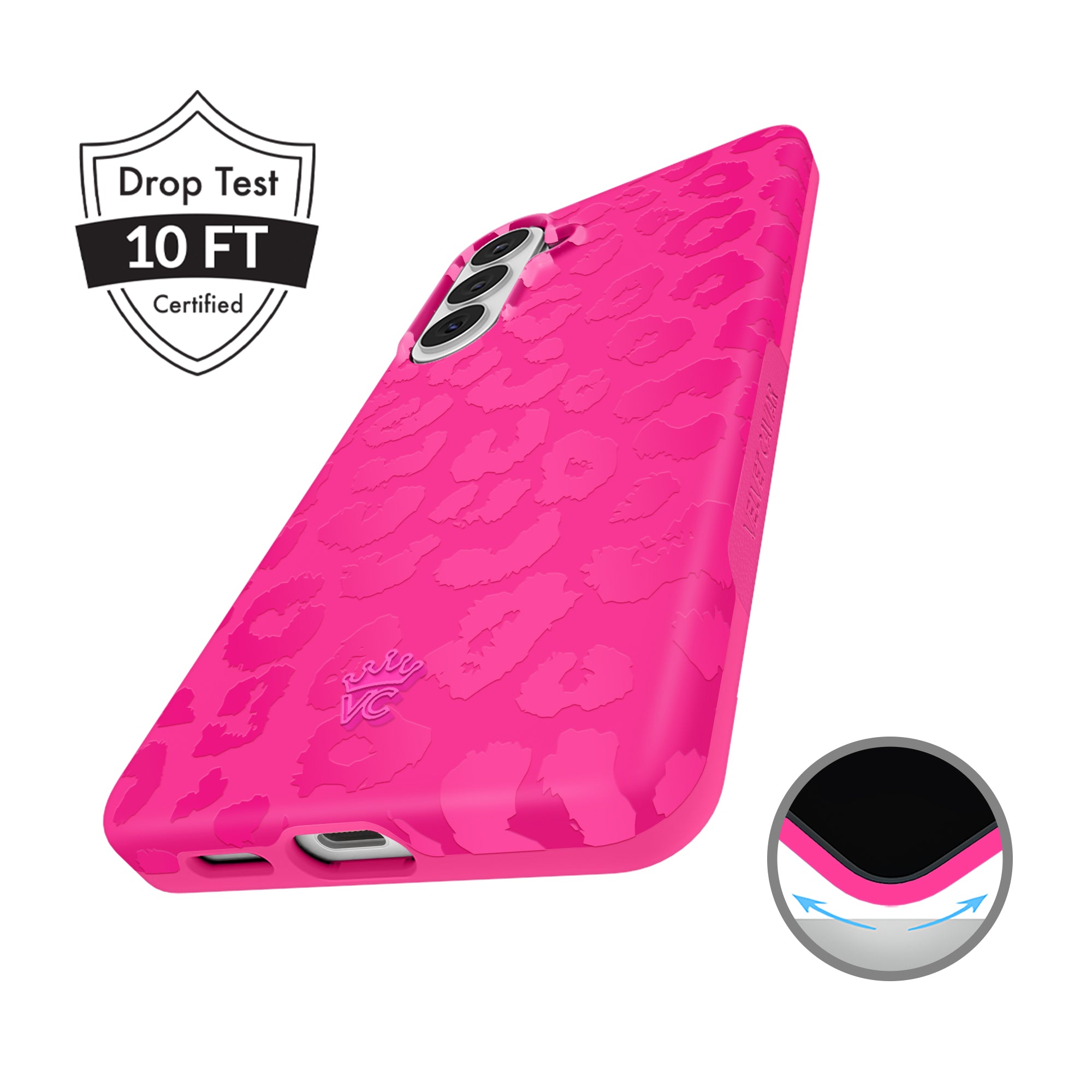 Even Hotter Pink Leopard Samsung Case