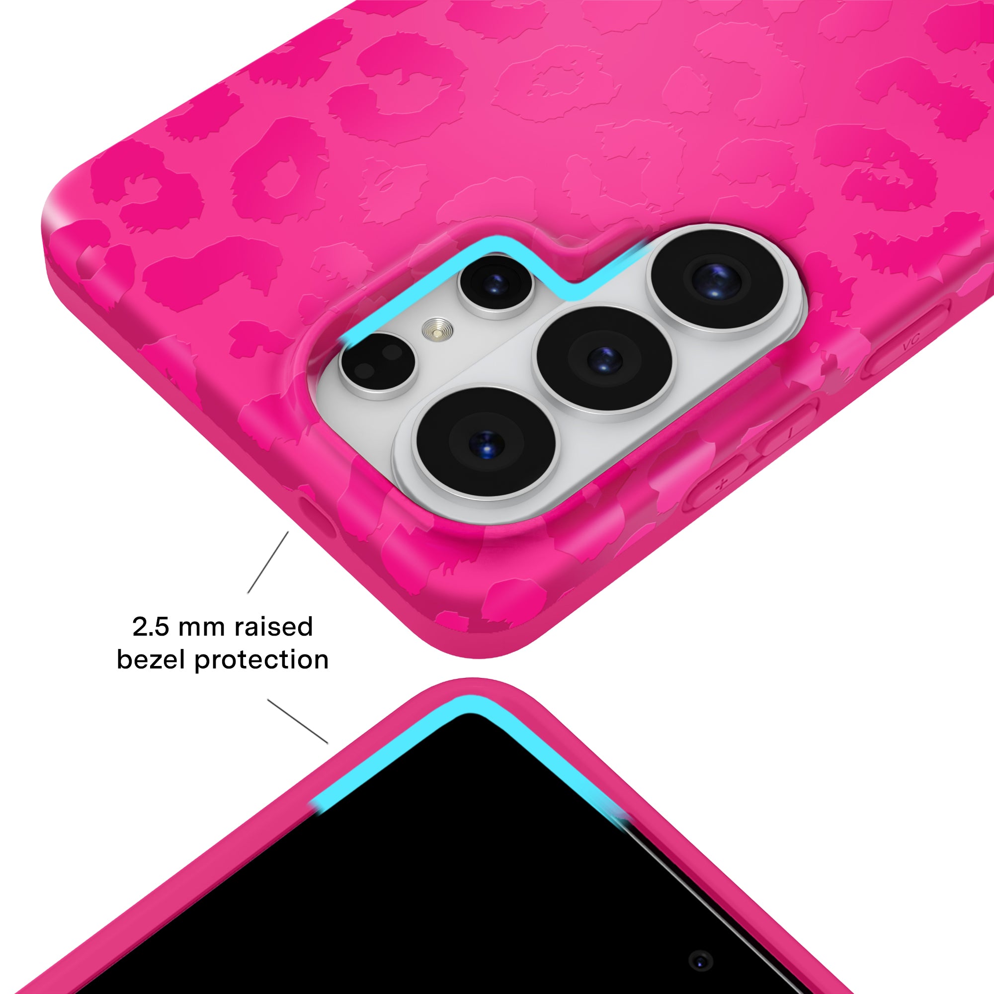 Even Hotter Pink Leopard Samsung Case