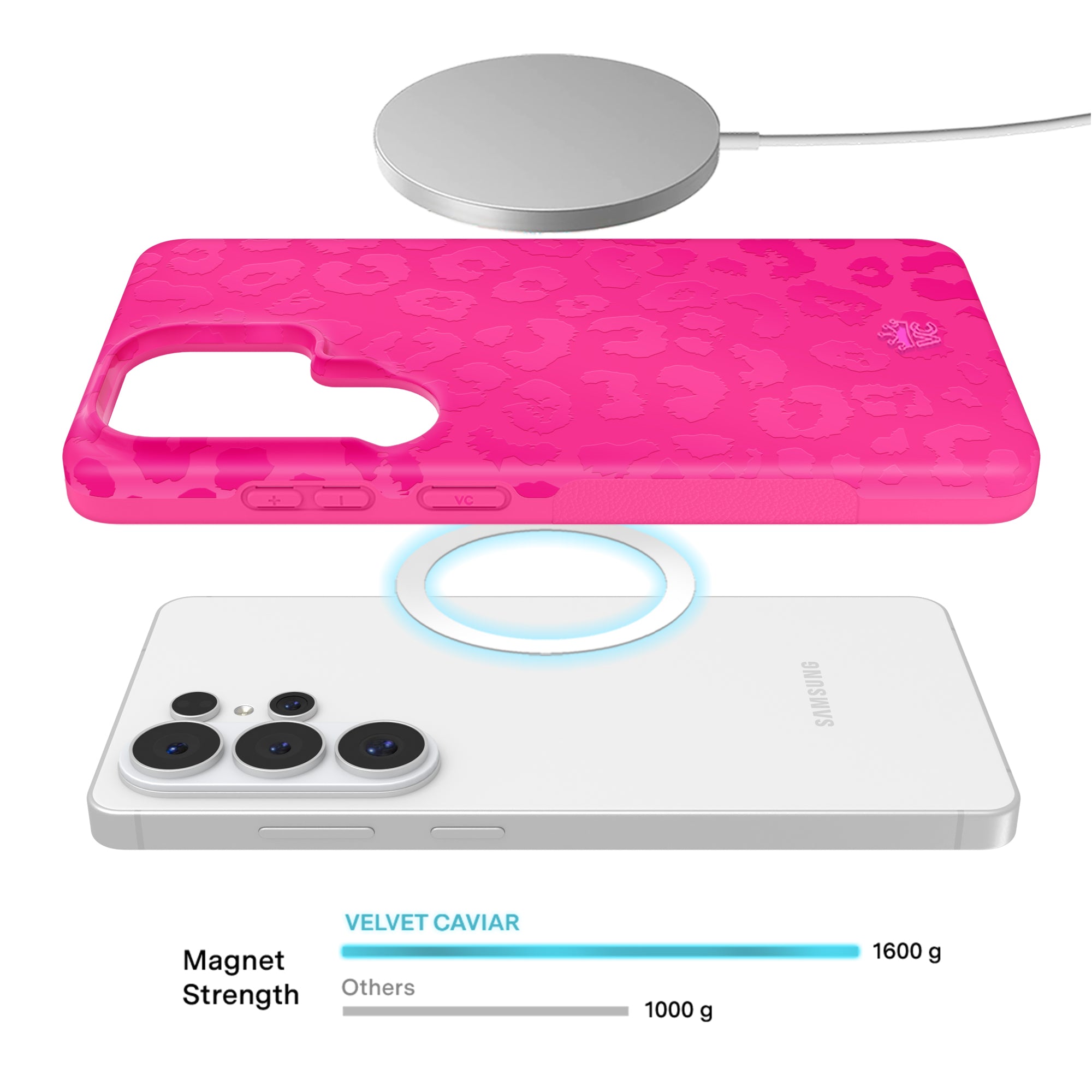 Even Hotter Pink Leopard Samsung Case