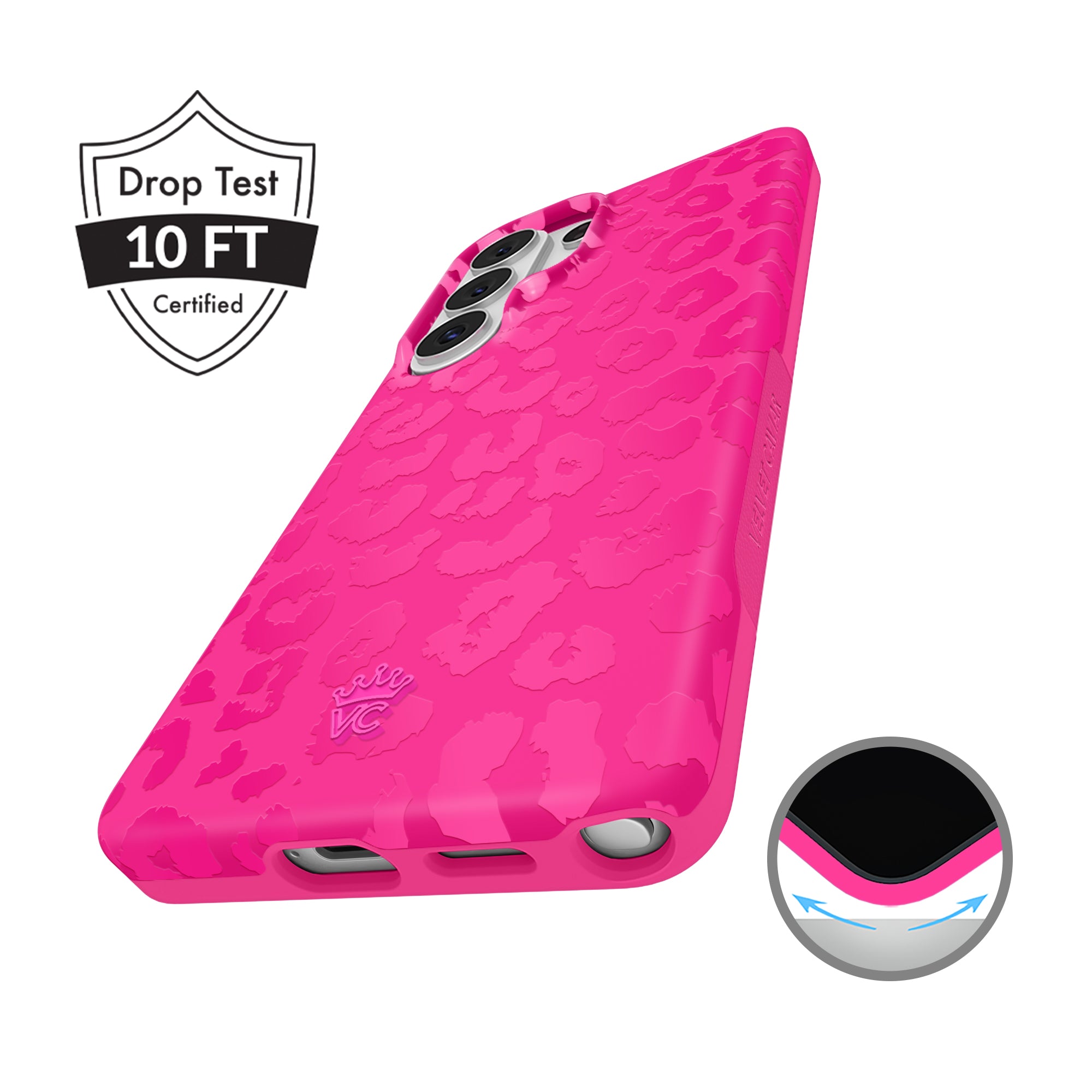 Even Hotter Pink Leopard Samsung Case