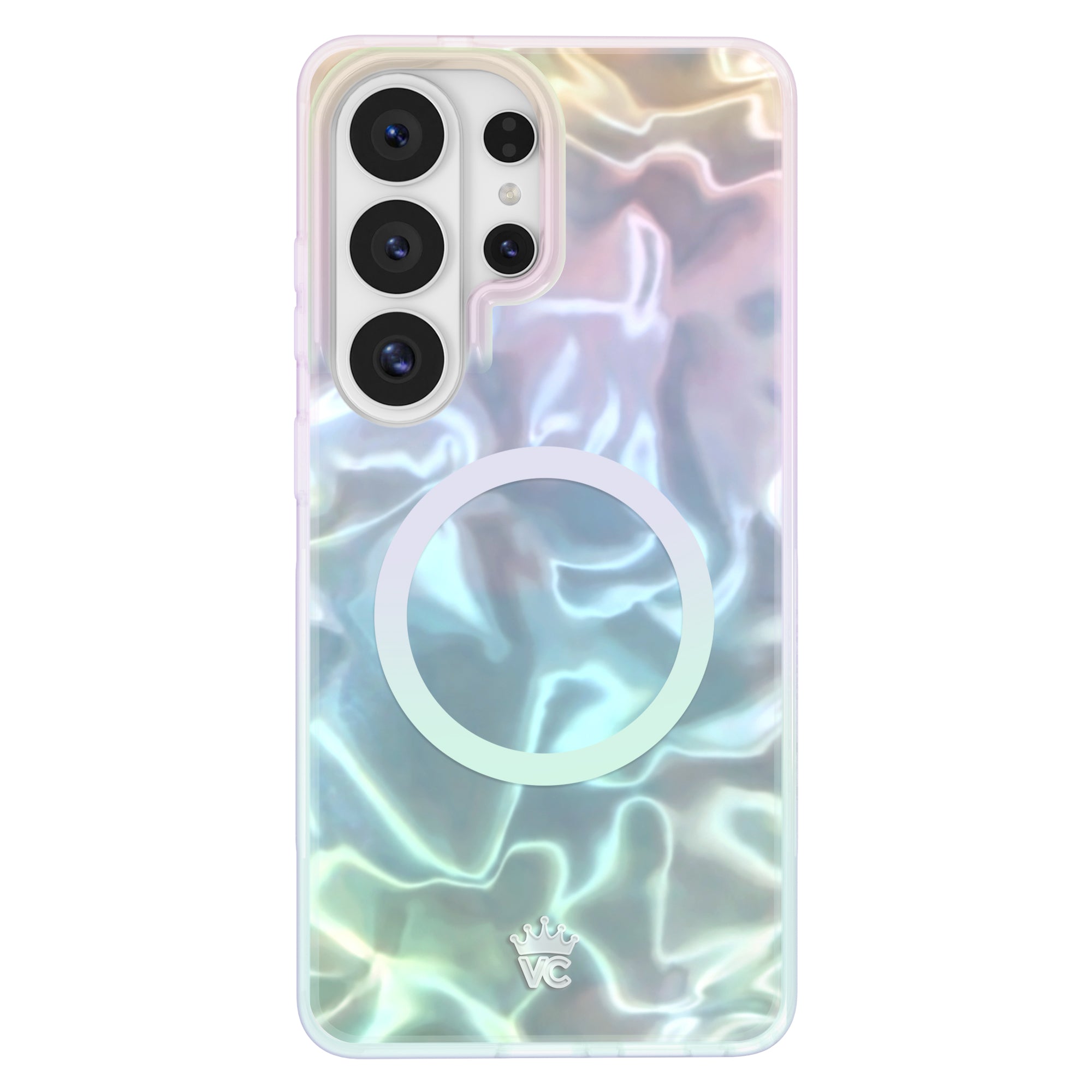 White Opal Holo Samsung Case