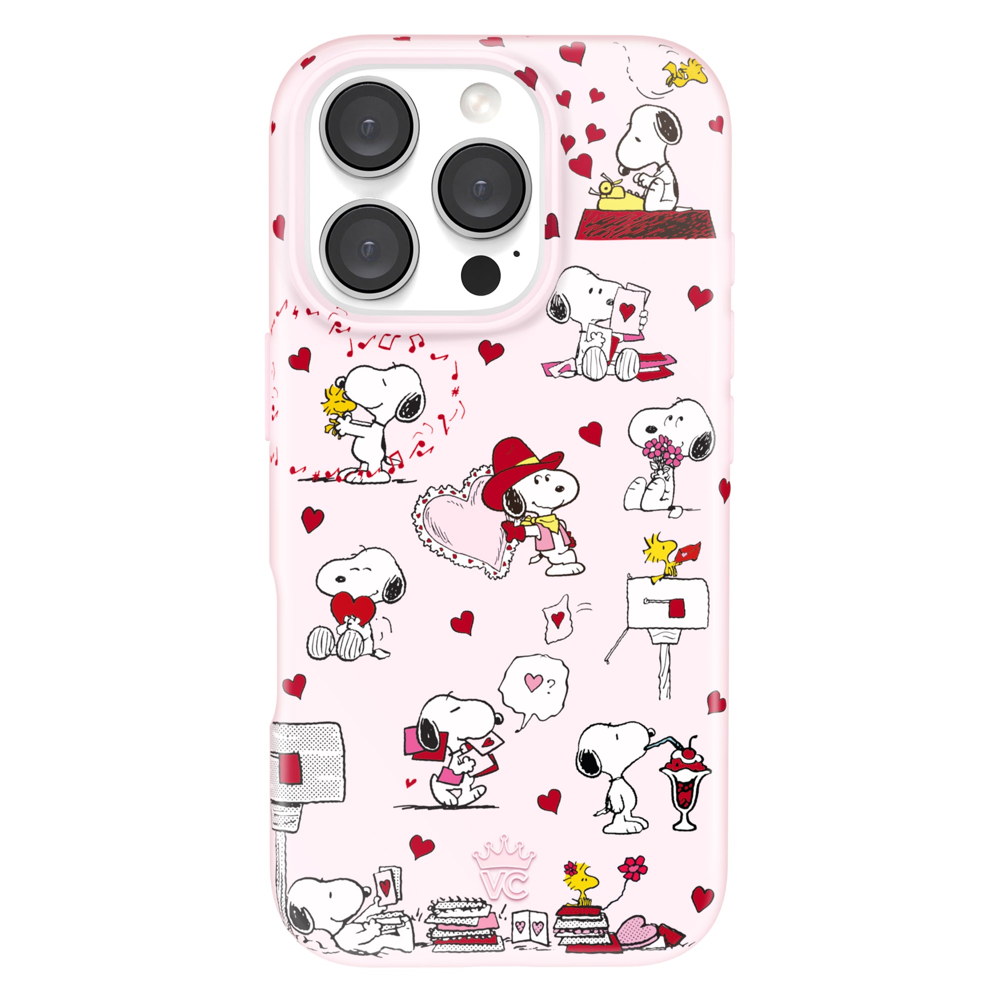 Snoopy Lovely Moods iPhone Case