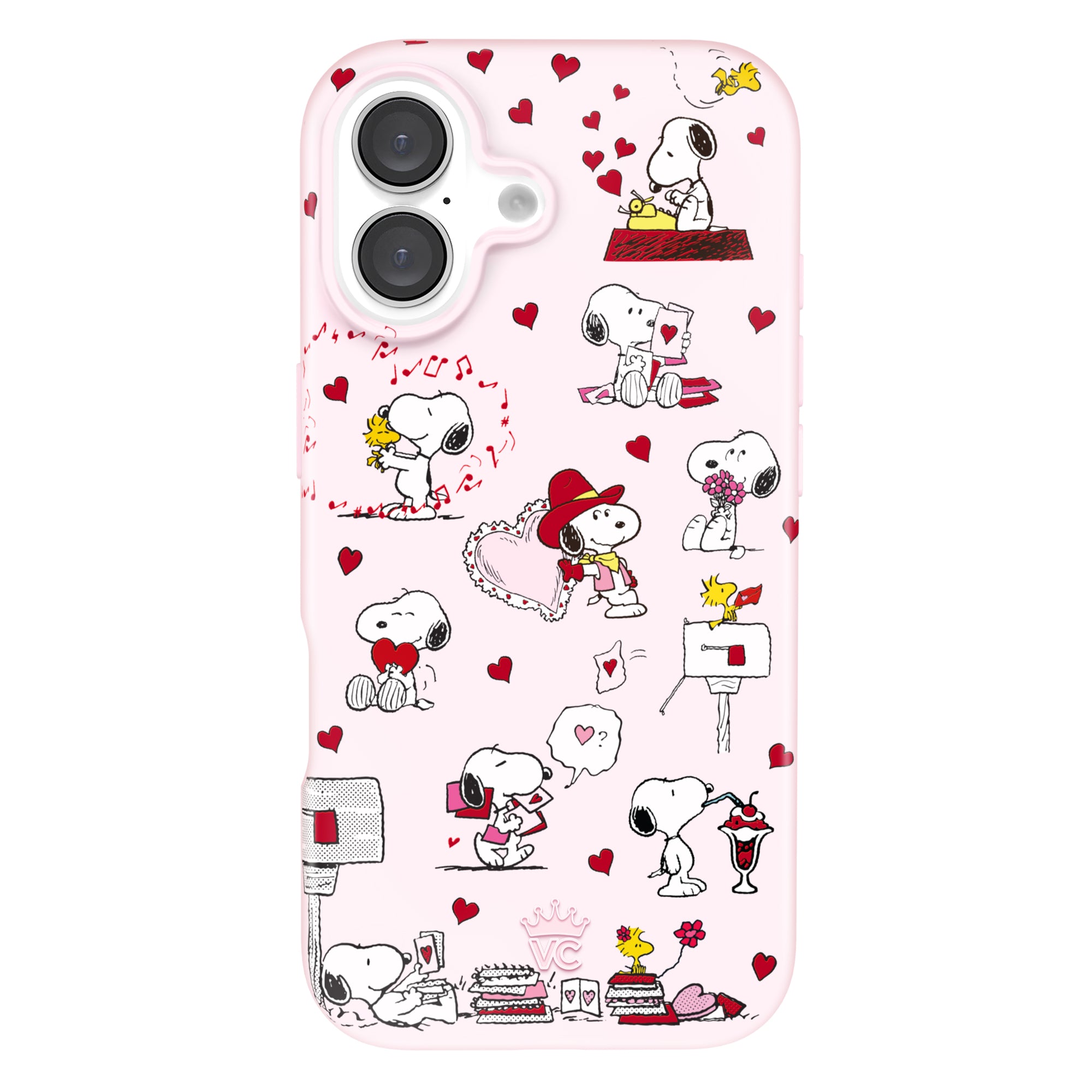 Snoopy Lovely Moods iPhone Case