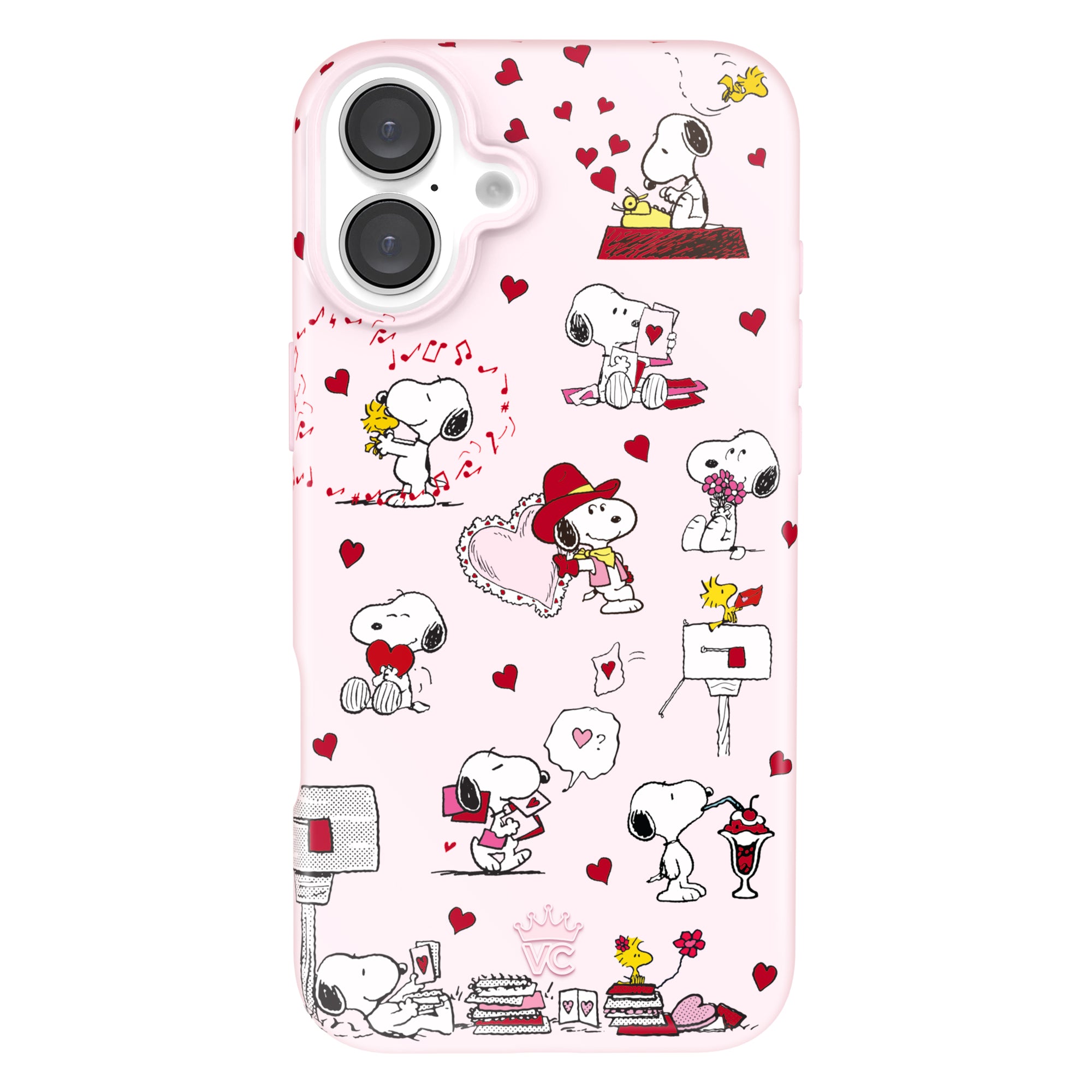 Snoopy Lovely Moods iPhone Case