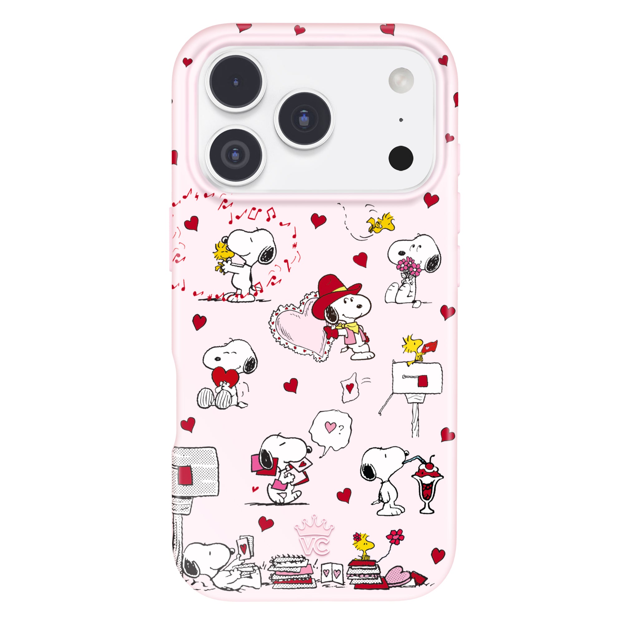 Snoopy Lovely Moods iPhone Case
