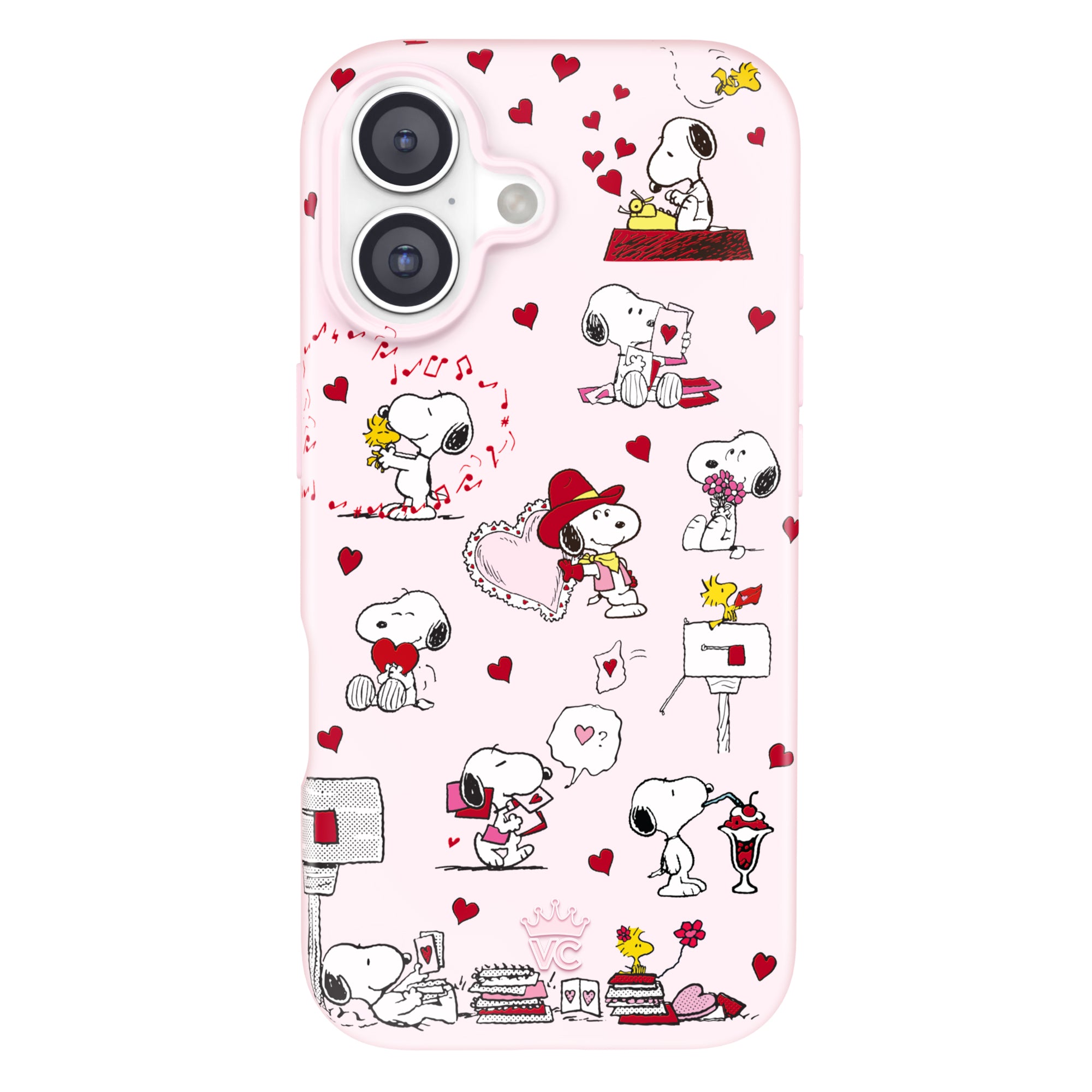 Snoopy Lovely Moods iPhone Case