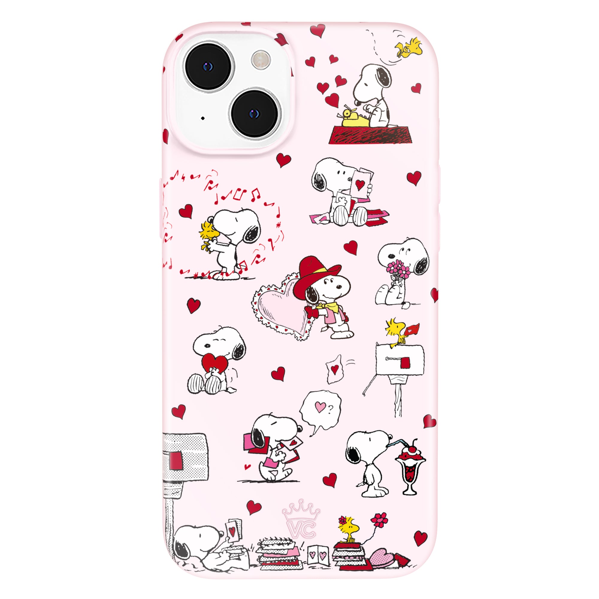 Snoopy Lovely Moods iPhone Case