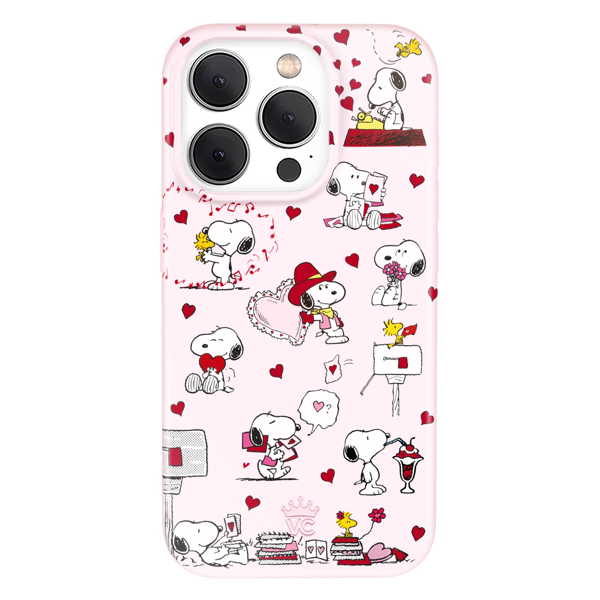 Snoopy Lovely Moods iPhone Case