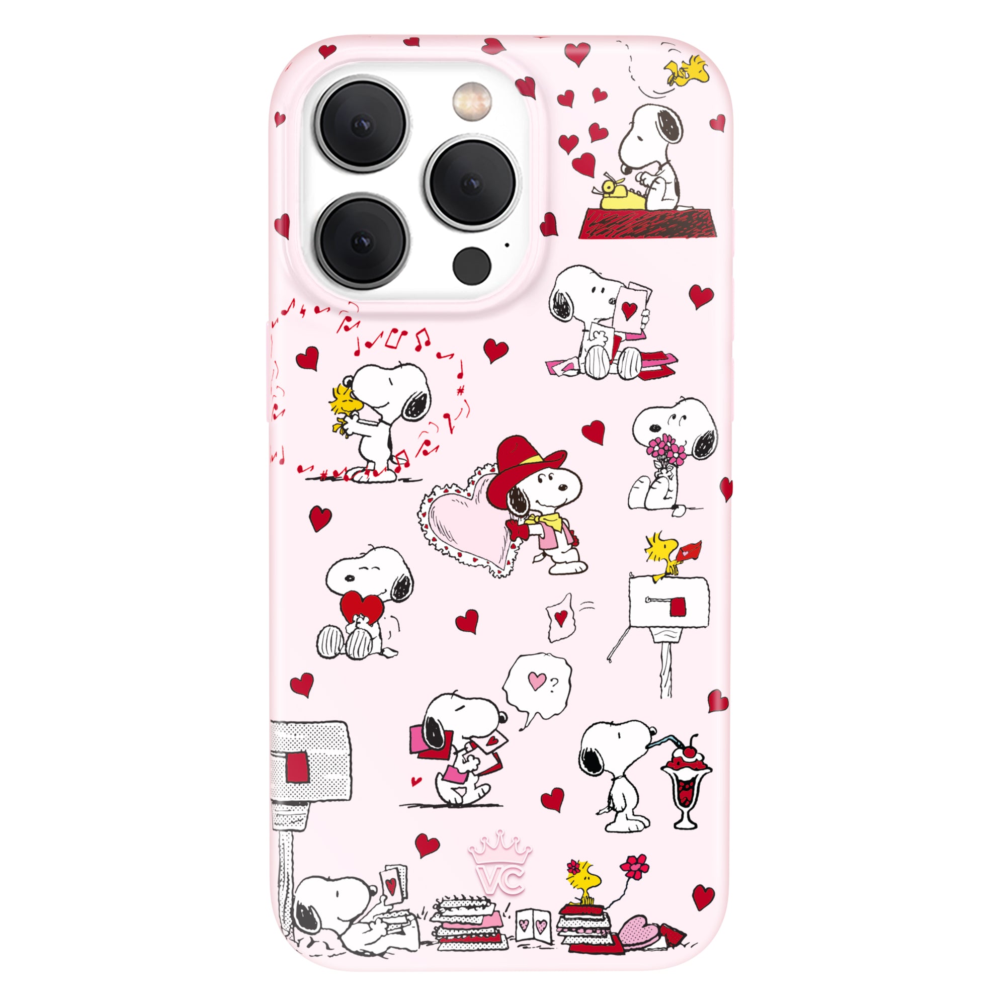 Snoopy Lovely Moods iPhone Case