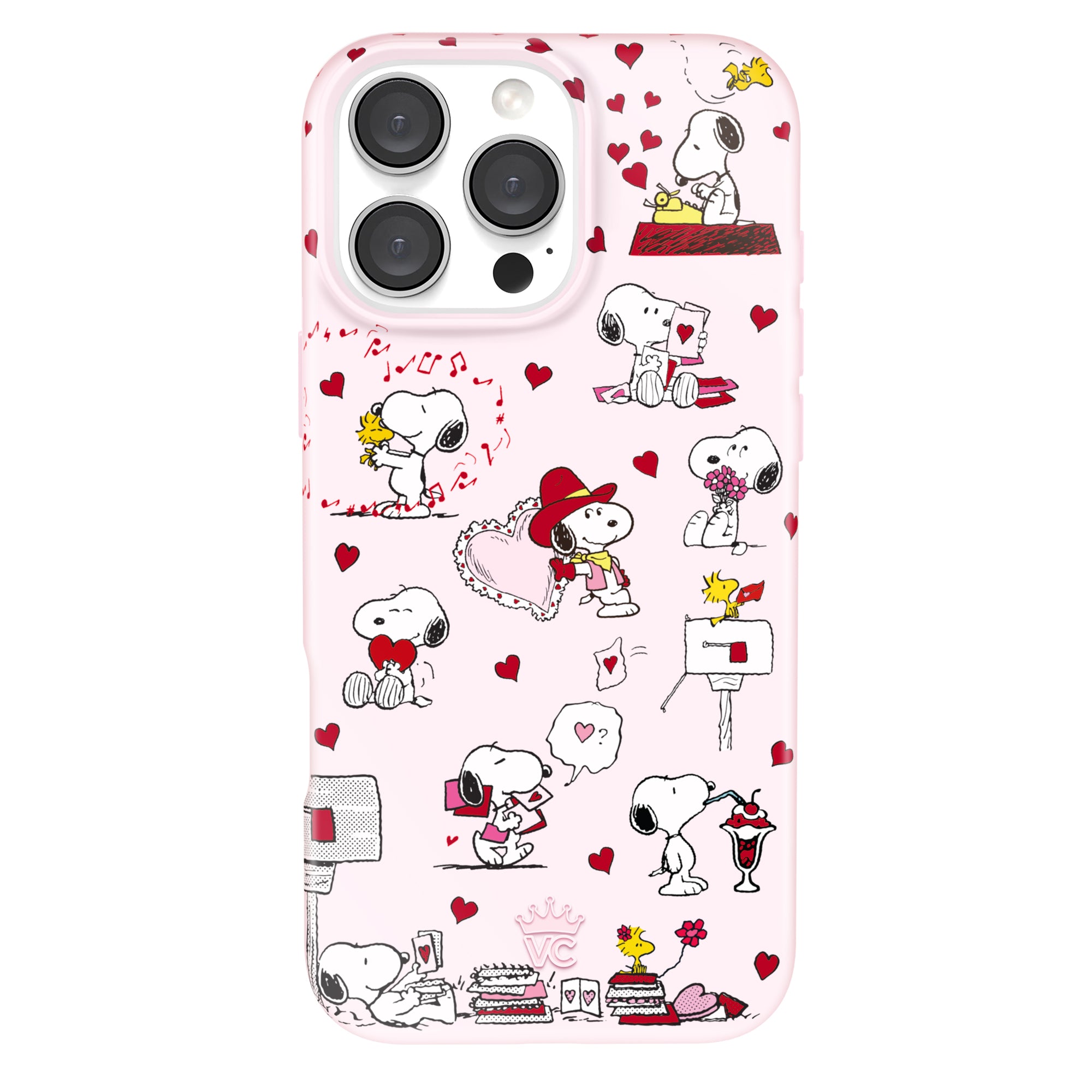 Snoopy Lovely Moods iPhone Case