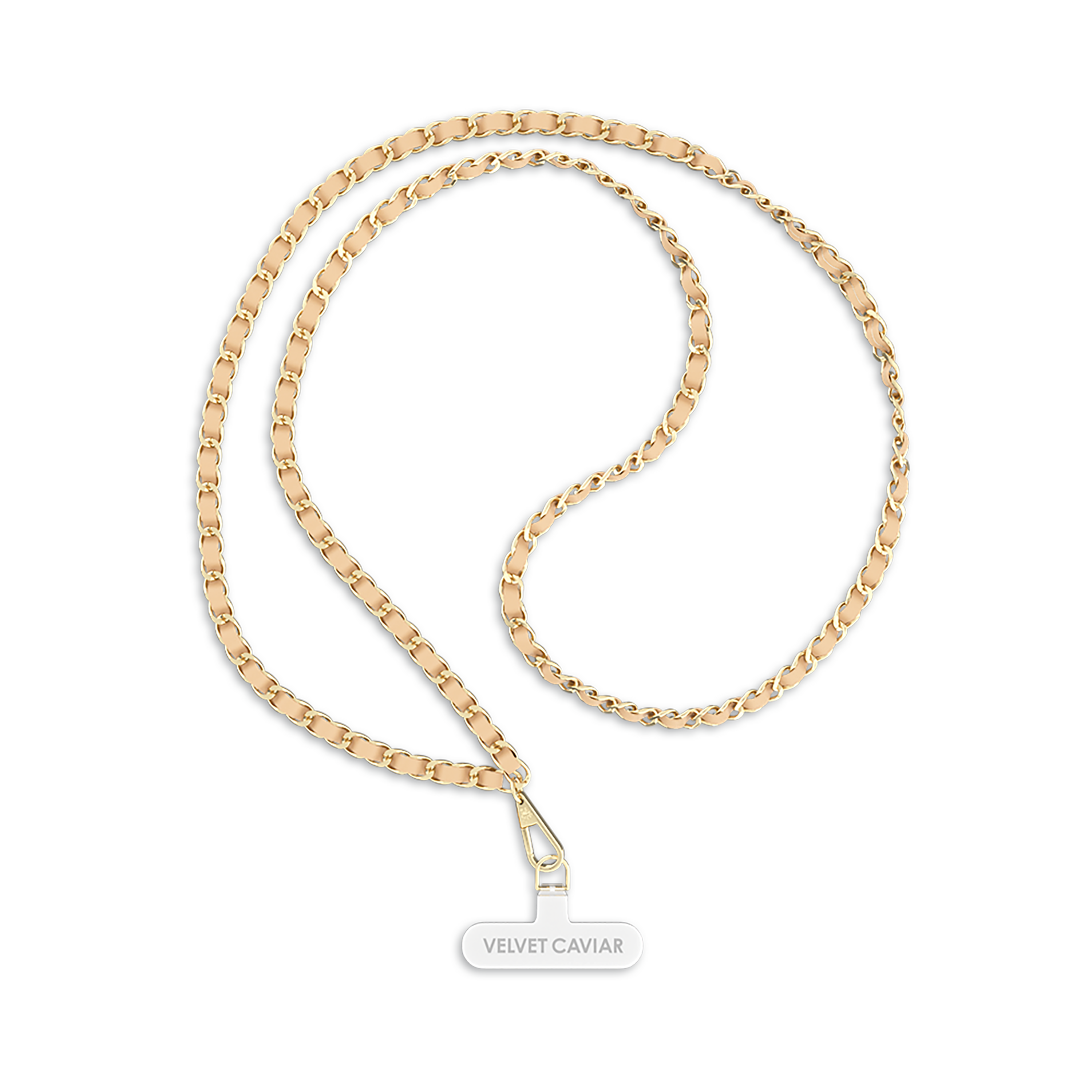 Nude Chain Phone Crossbody Strap