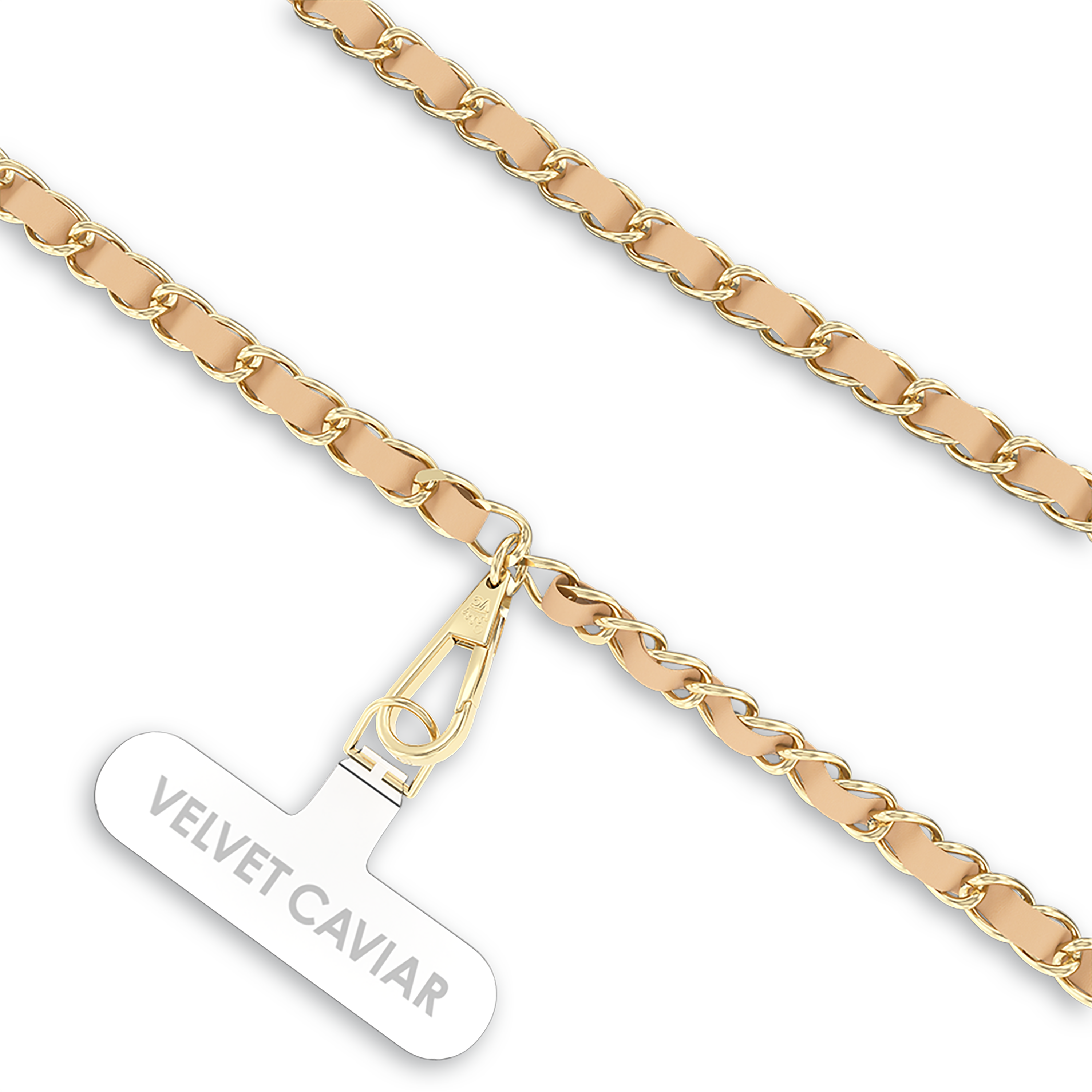 Nude Chain Phone Crossbody Strap