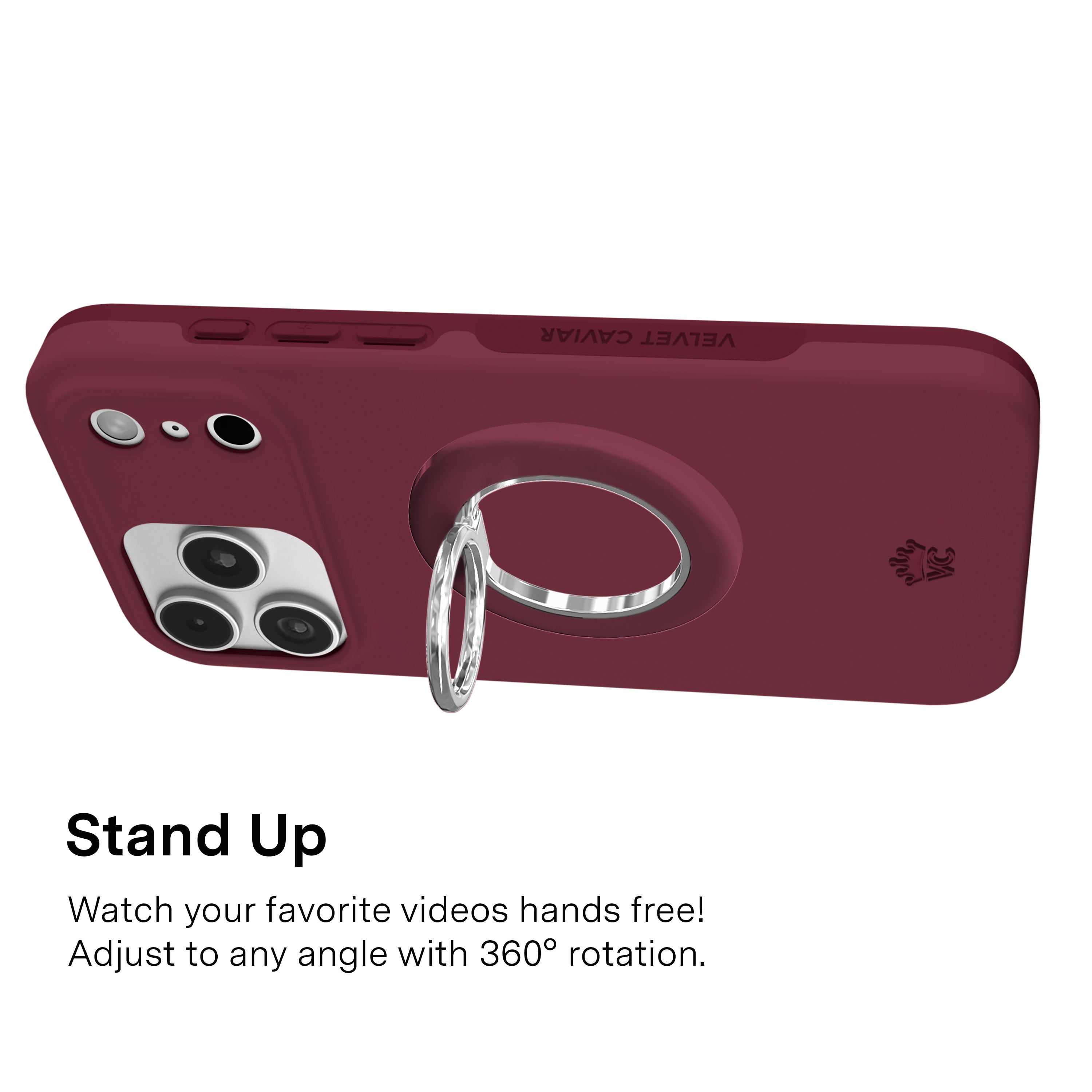 Burgundy 1990 MagSafe Grip Ring