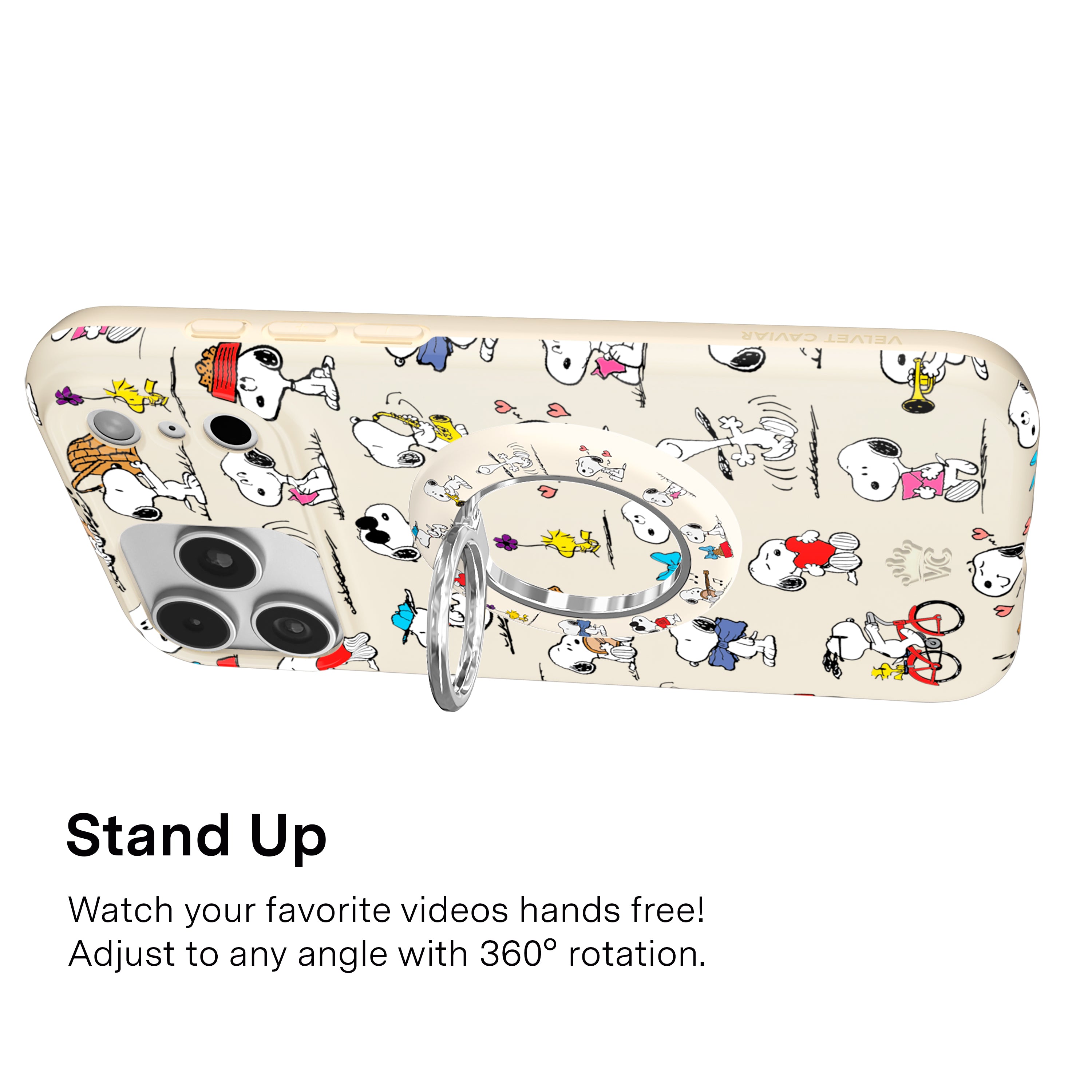 Snoopy Moods MagSafe Grip Ring