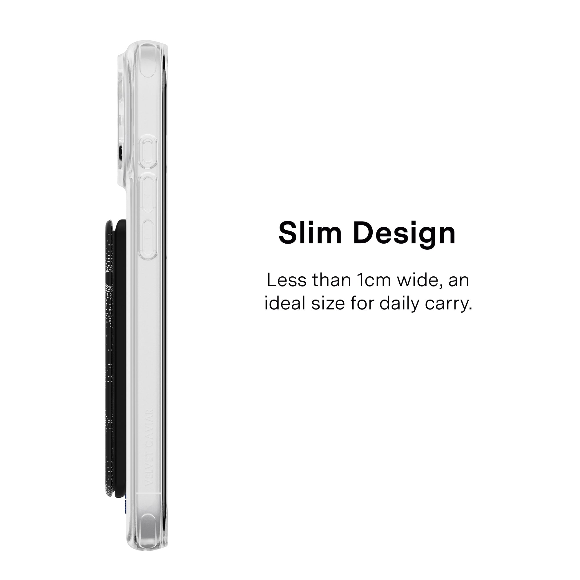 Chrome Stars MagSafe Wallet