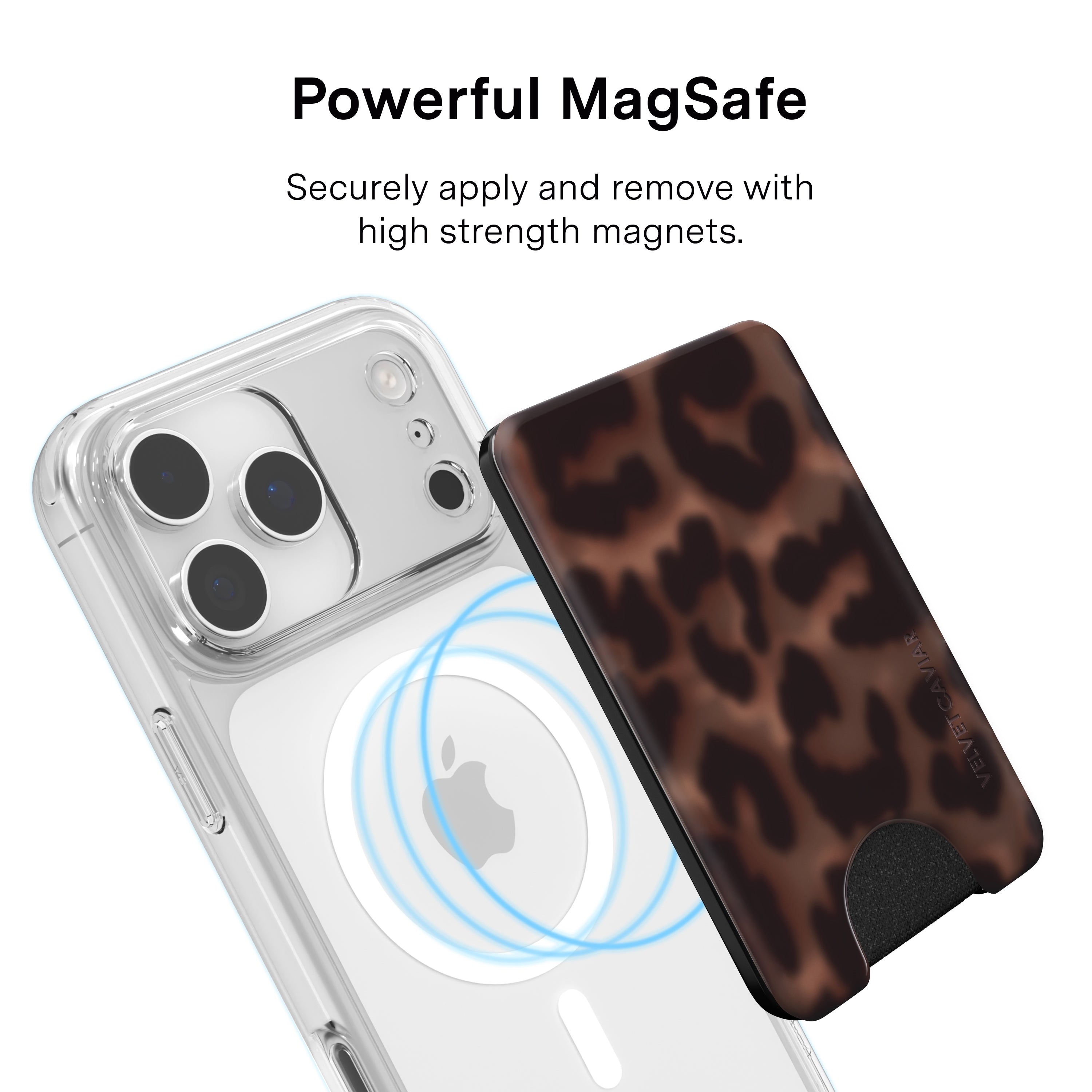 It Girl Leopard MagSafe Wallet