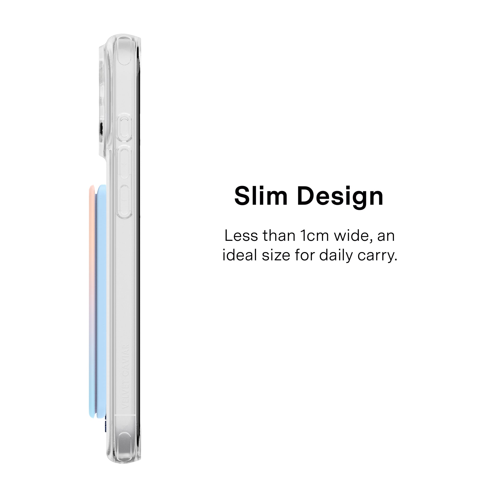 Jelly Glow Aura MagSafe Wallet